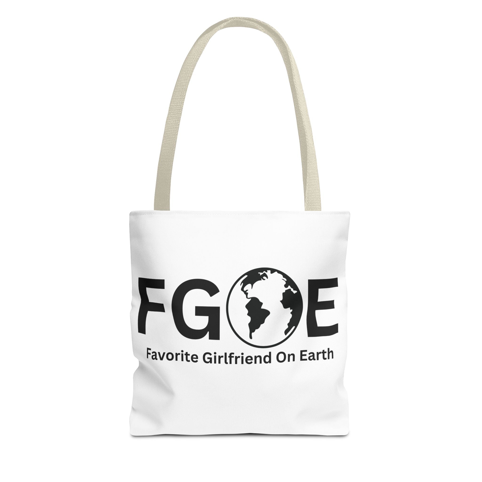 Favorite Girlfriend On Earth (FGOE) Tote Bag - Custom Printed Stylish and Functional Tote