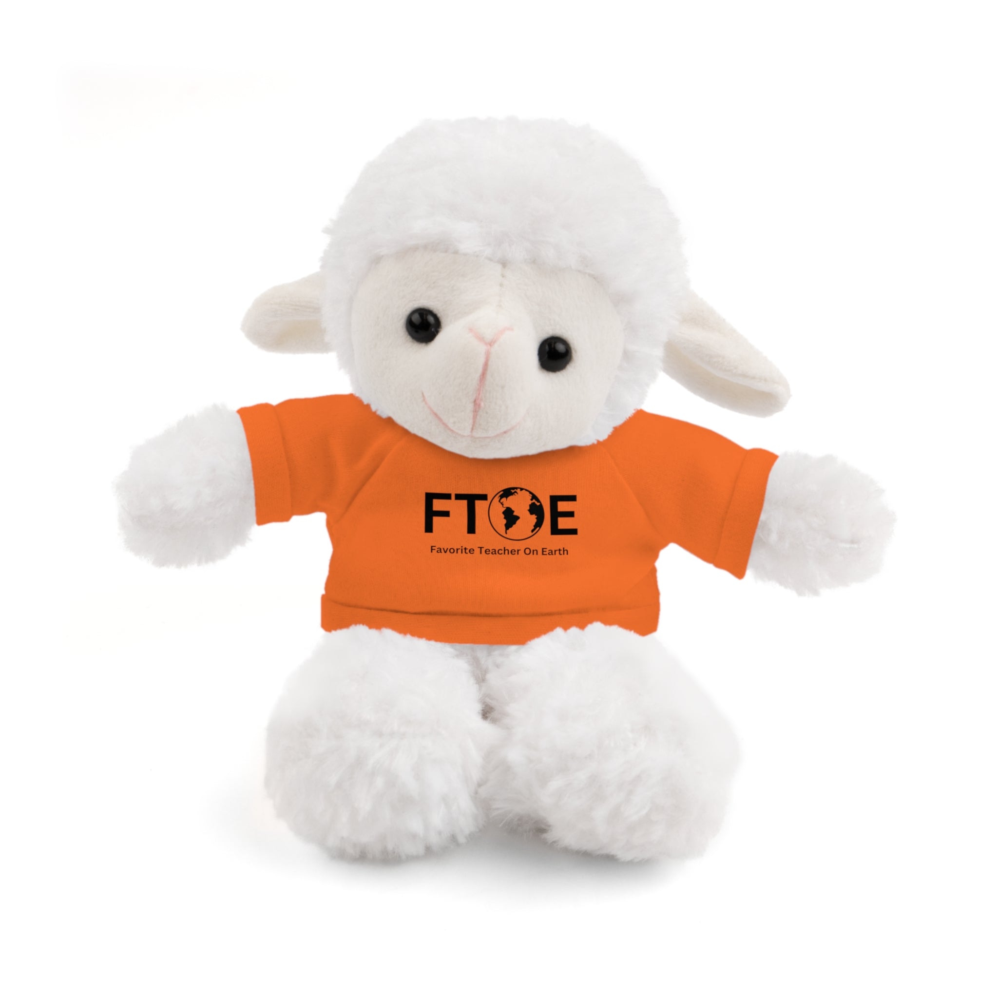 Stuffed Animal Gift – Favorite Teacher on Earth (FTOE) – Customizable T-Shirt & Animal