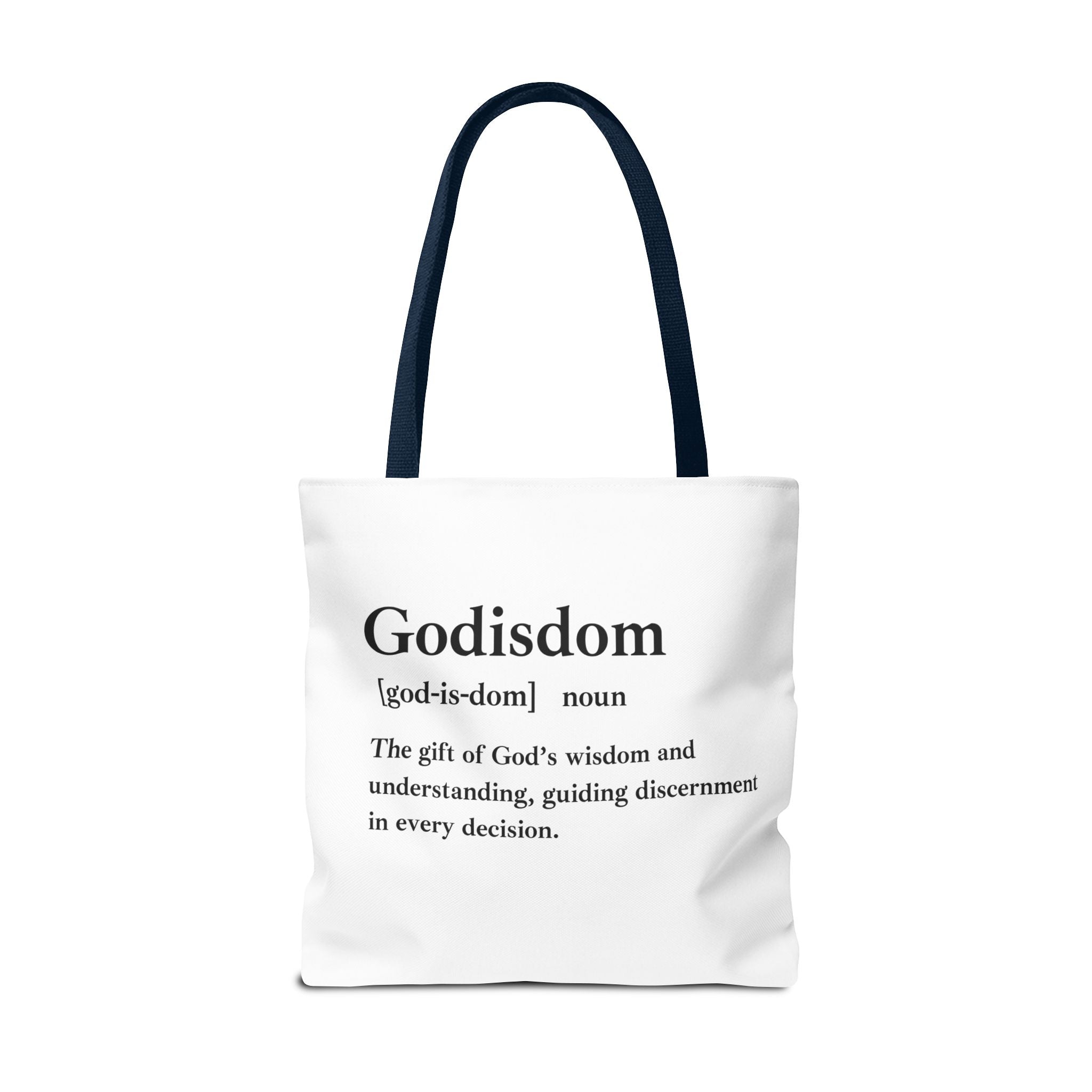 Godisdom Tote Bag - Custom Printed Stylish and Functional Tote