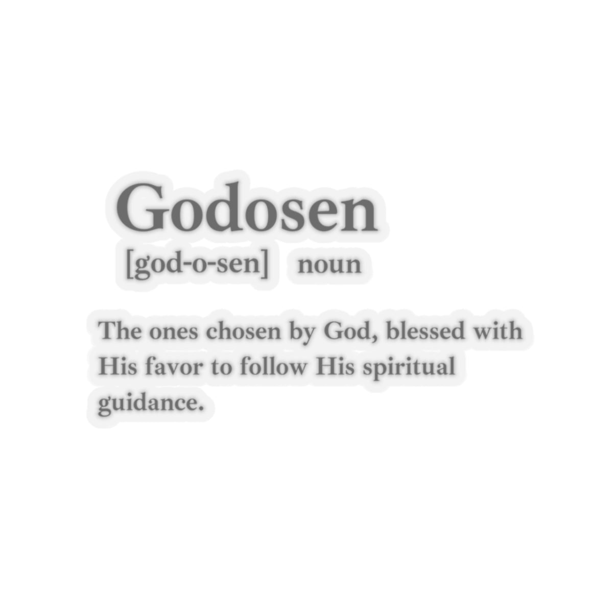 Godosen Kiss-Cut Stickers - Custom Vinyl Stickers for Creative Decor