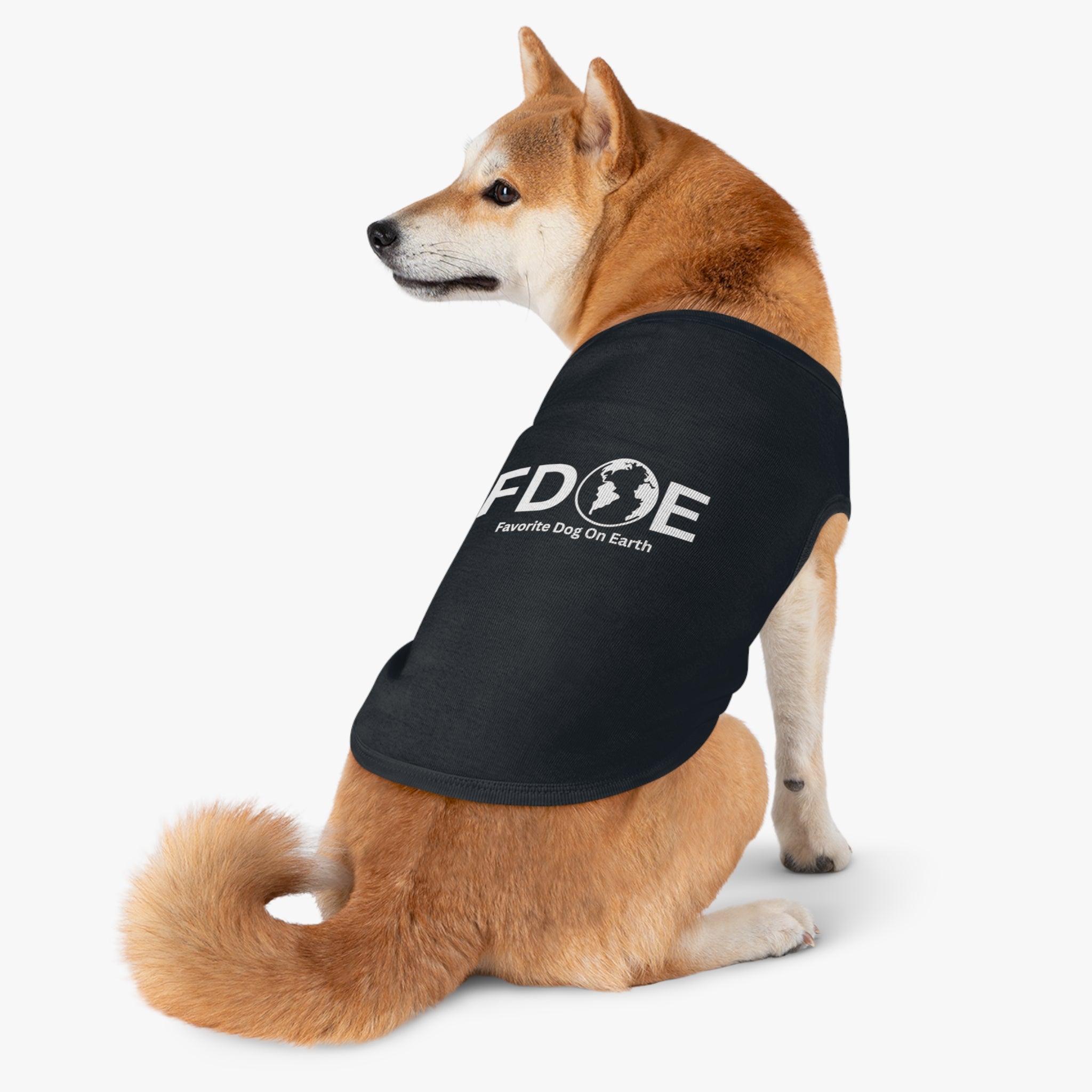 Favorite Dog On Earth (FDOE) - Custom Pet Tank Top