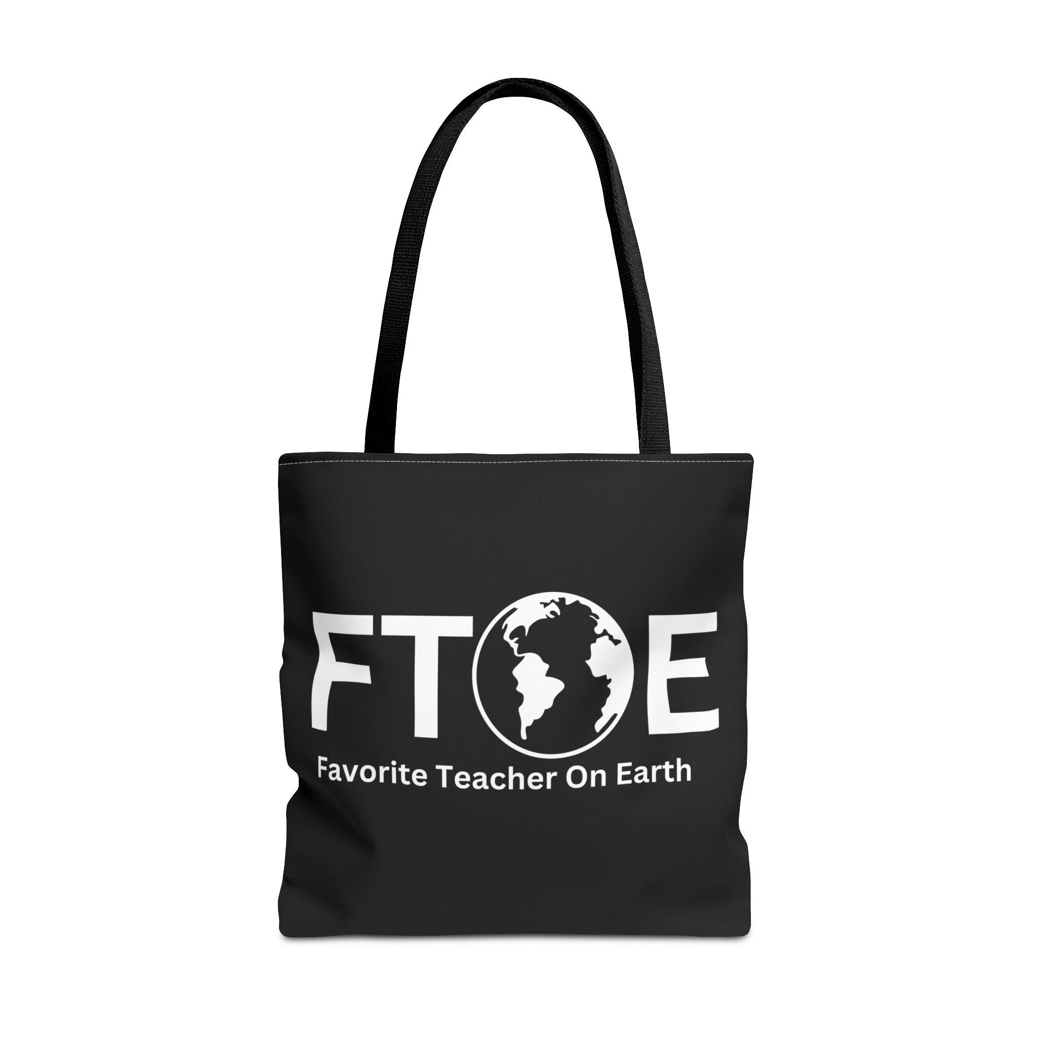 Favorite Teacher On Earth (FTOE) Tote Bag - Custom Printed Stylish and Functional Tote