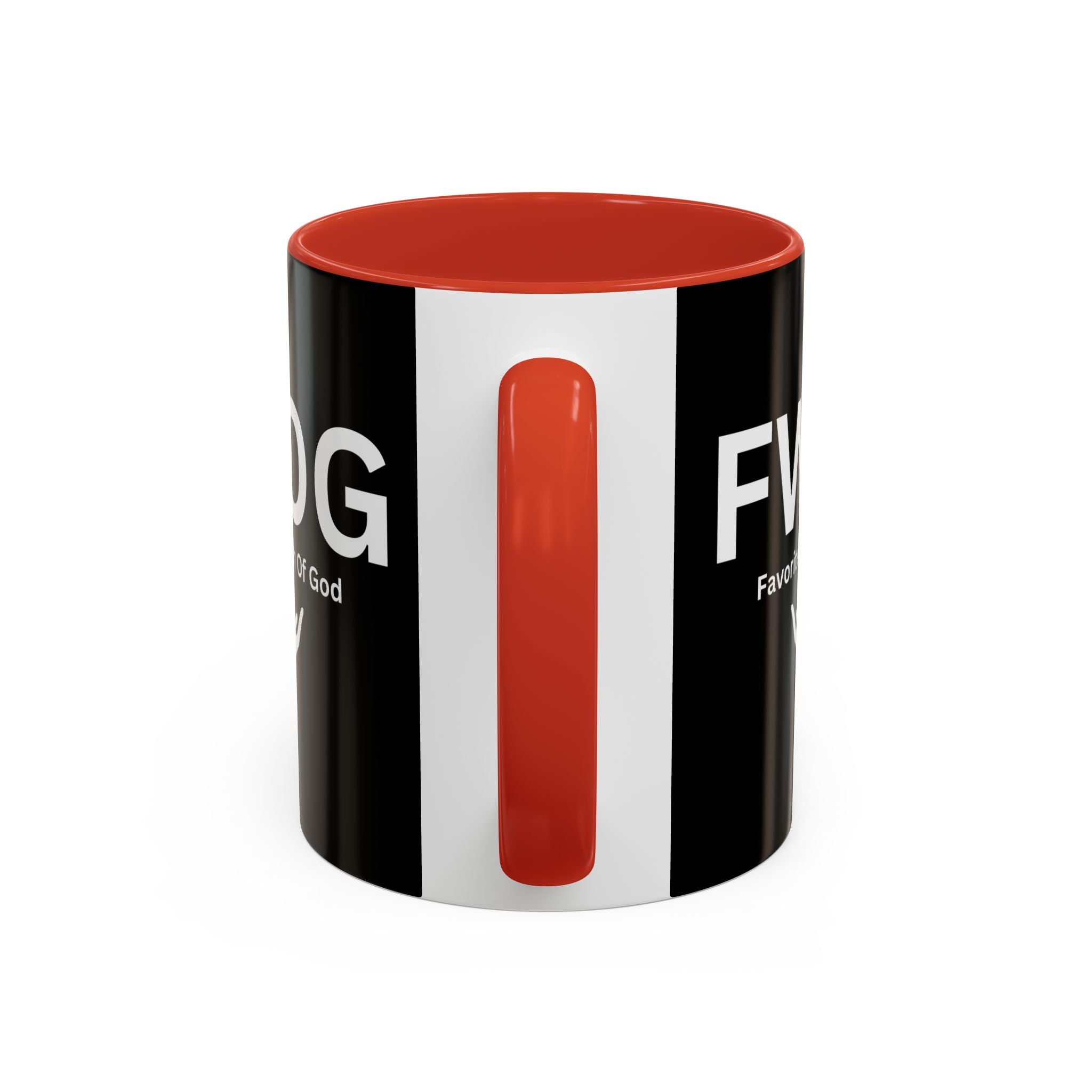 Favorite Woman of God (FWOG) Accent Coffee Mug (11oz, 15oz)