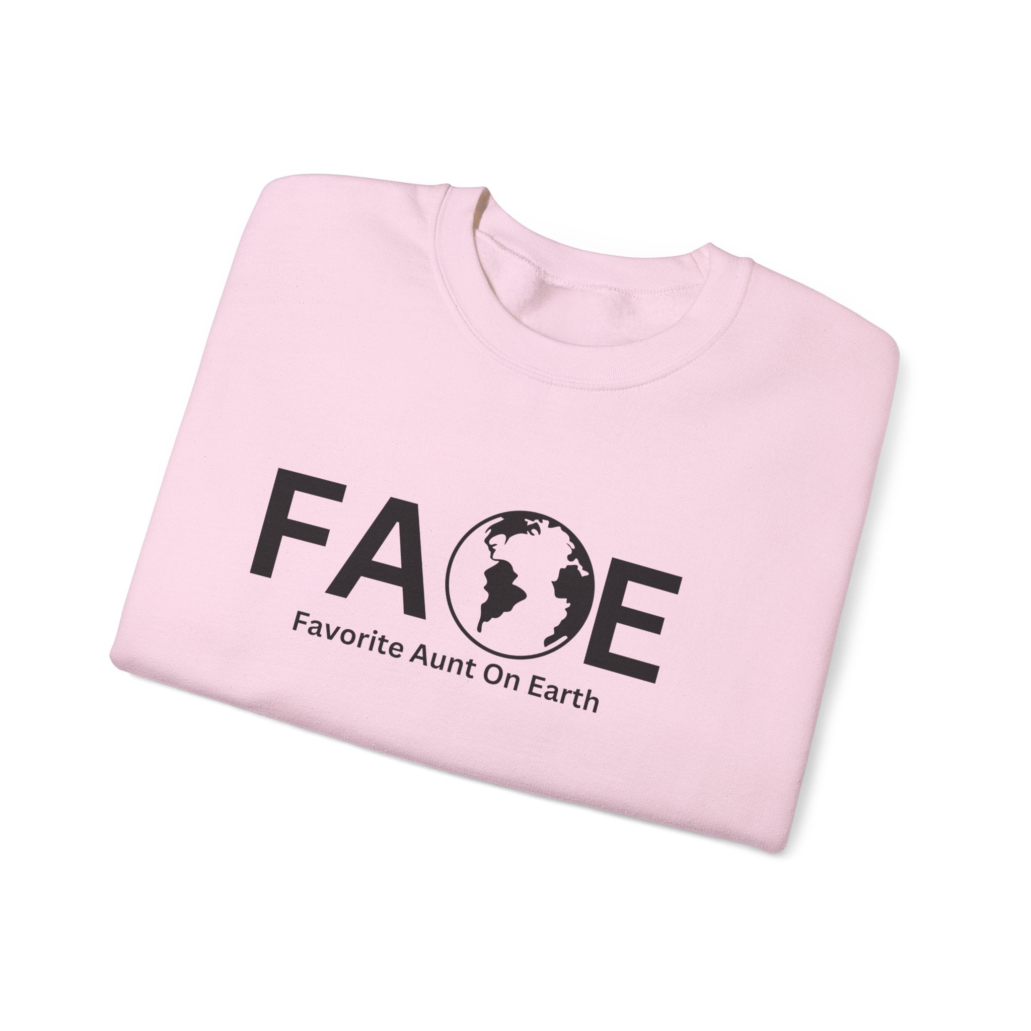 Favorite Aunt On Earth (FAOE) - Unisex Heavy Blend™ Crewneck Sweatshirt
