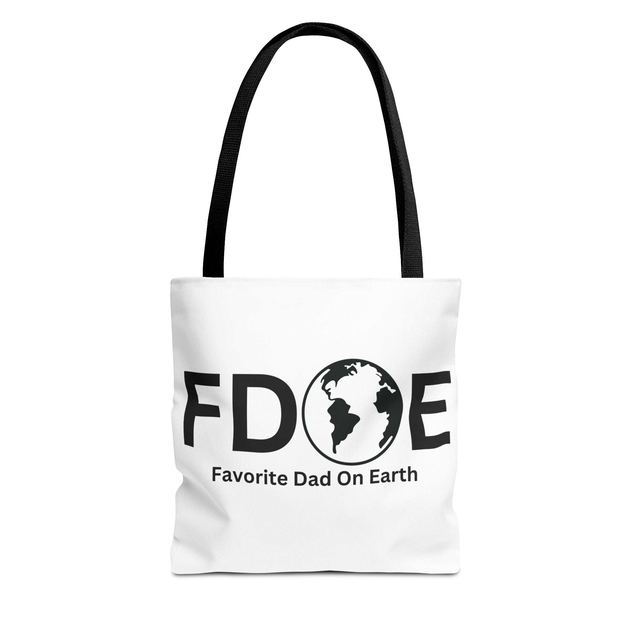 Favorite Dad On Earth (FDOE) Tote Bag- Custom Printed Stylish and Functional Tote