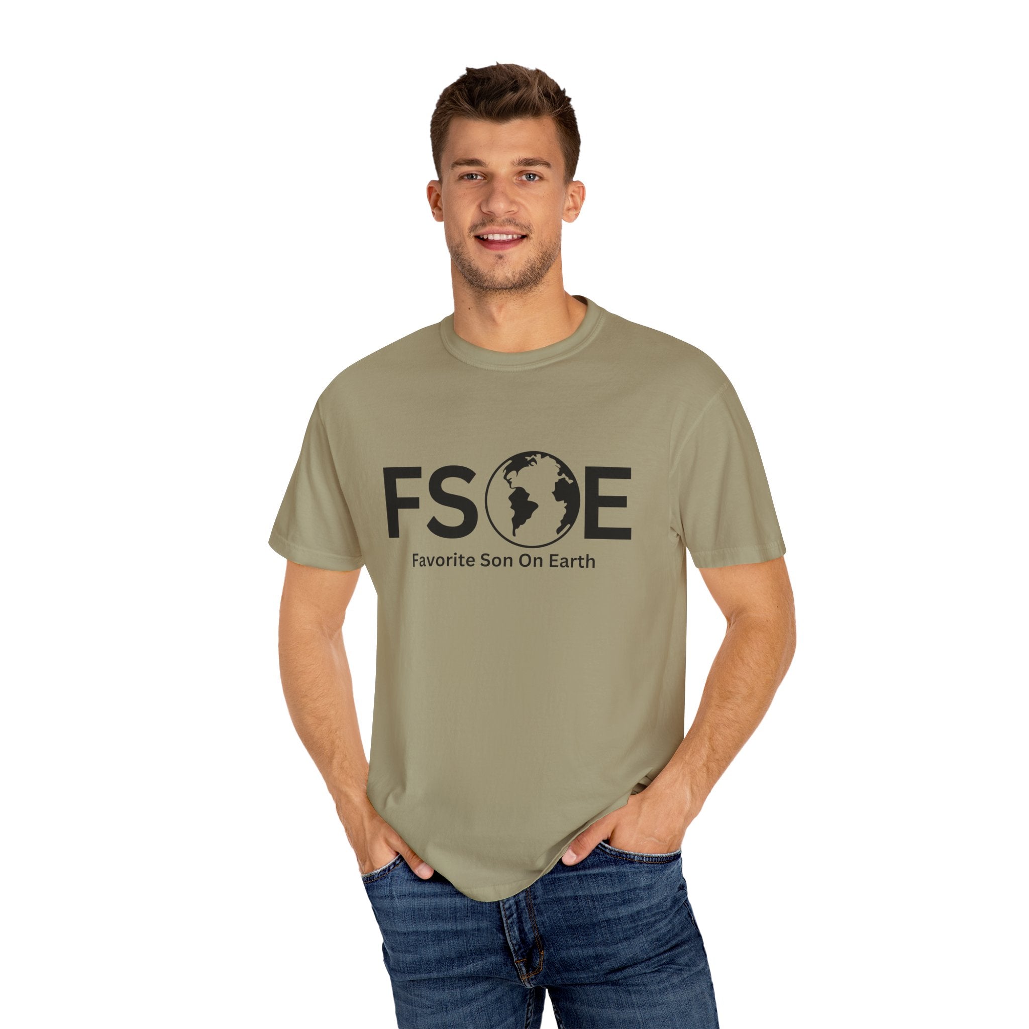 Favorite Son On Earth (FSOE) - Comfort Colors 1717 Garment-Dyed T-Shirt