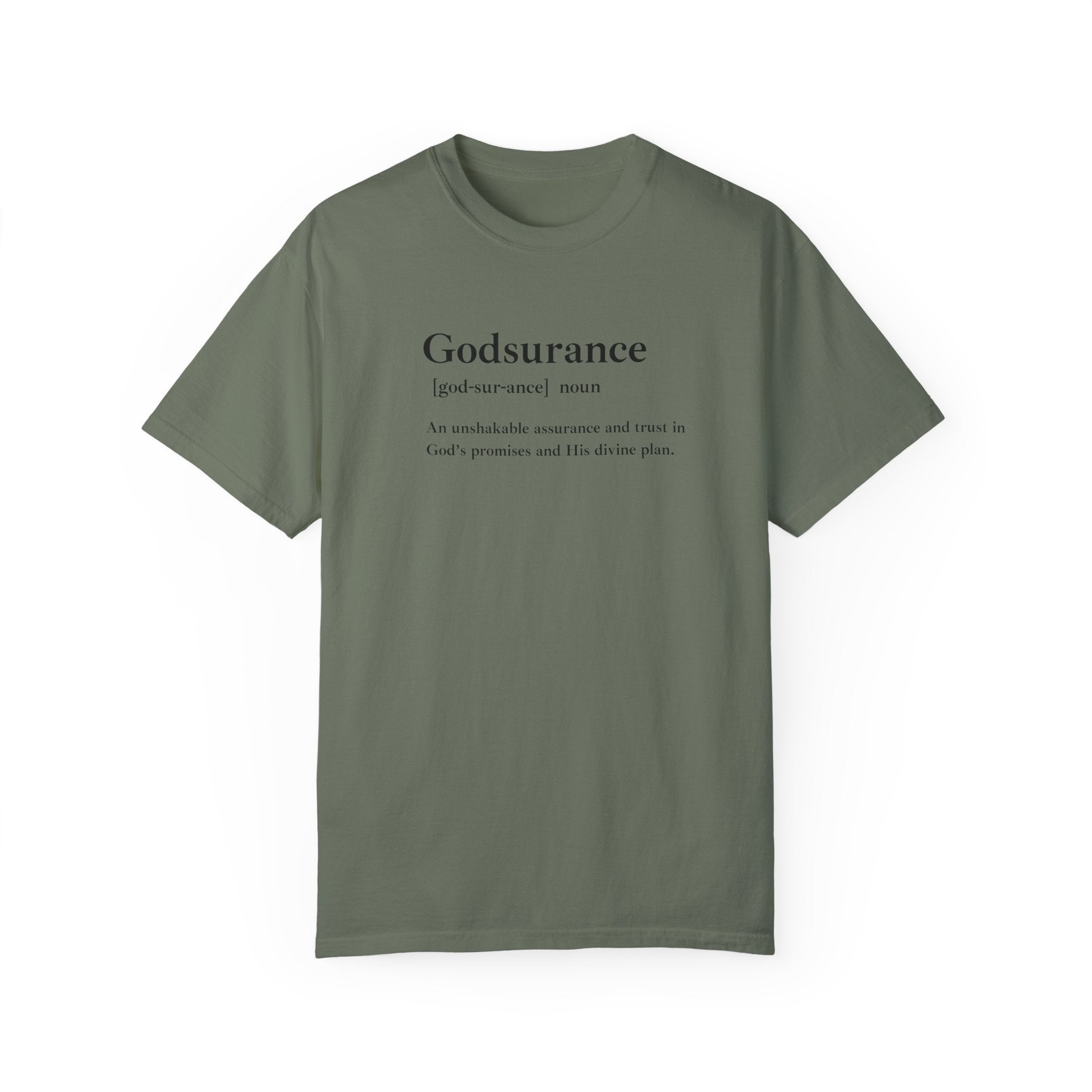 Godsurance T-Shirt – Comfort Colors 1717 Garment-Dyed Tee