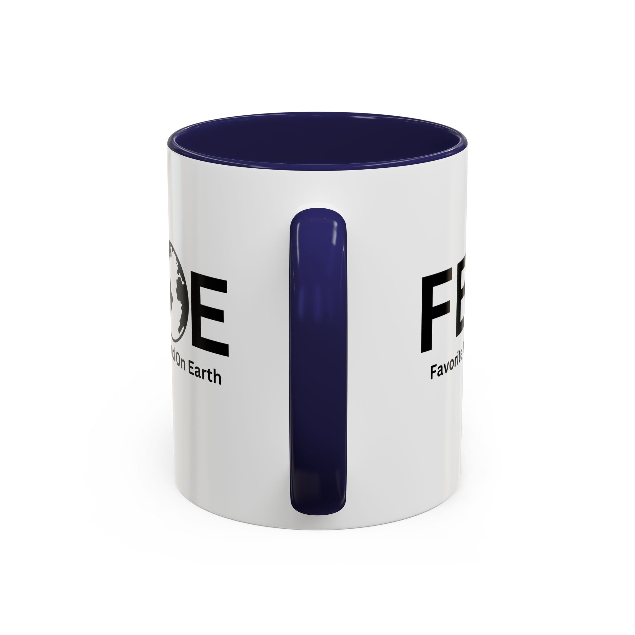 Favorite Boyfriend On Earth (FBOE) Accent Coffee Mug (11oz, 15oz)