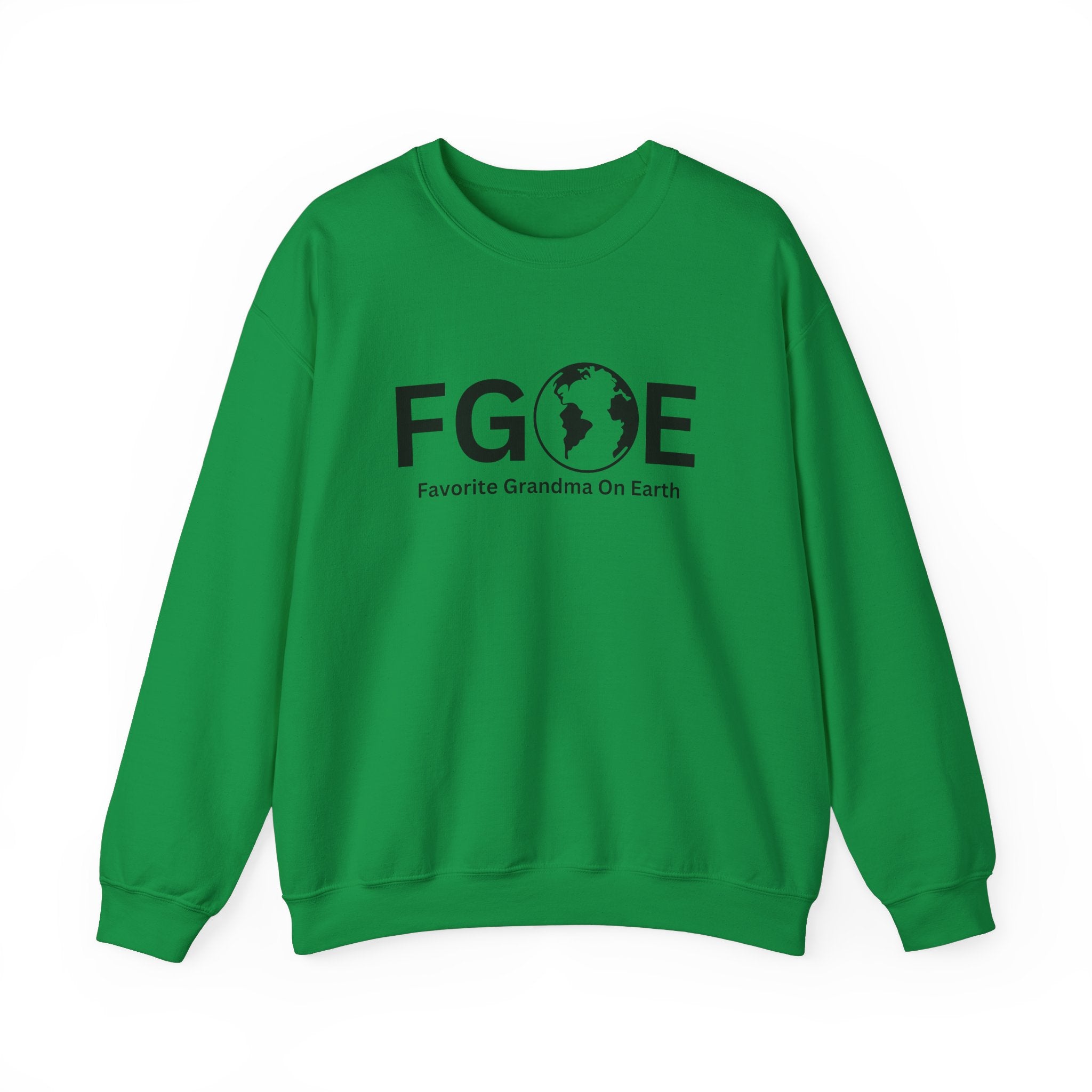 Favorite Grandma On Earth (FGOE) Unisex Heavy Blend Crewneck Sweatshirt - Cozy and Ethical Sweatshirt for All Seasons