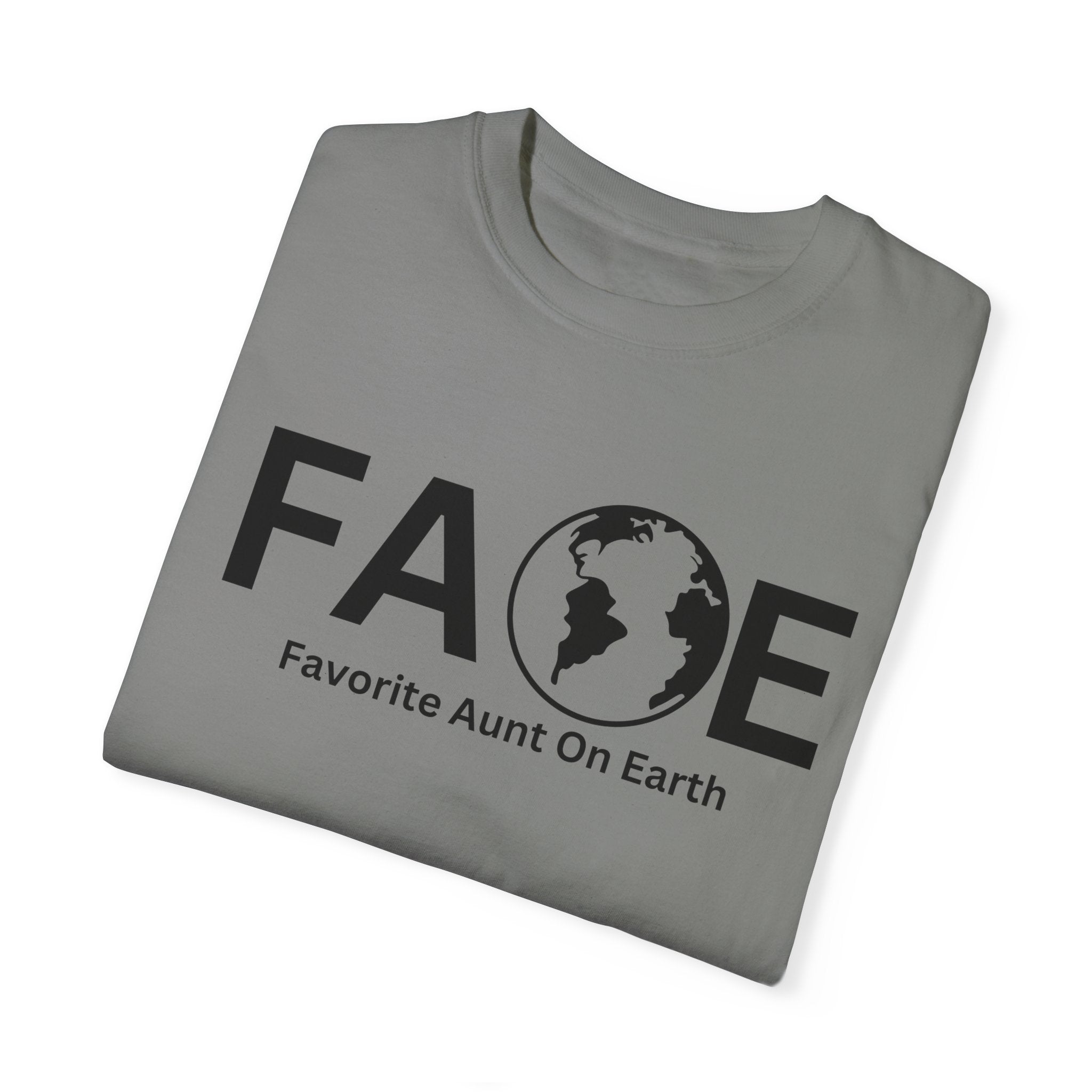 Favorite Aunt On Earth T-Shirt - (FAOE) Logo Tee for Women