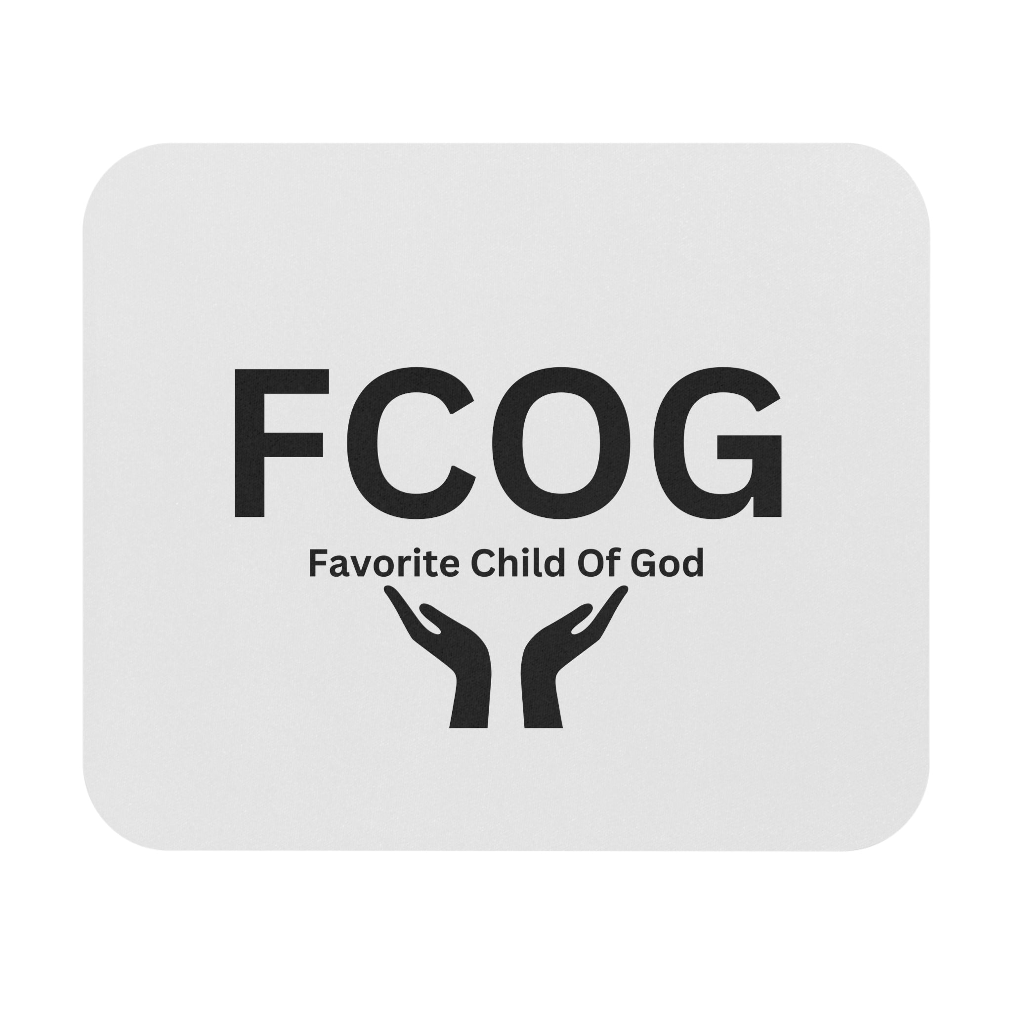 Favorite Child of God (FCOG) Mouse Pad - Custom Personalized Gaming and Office Mouse Pad