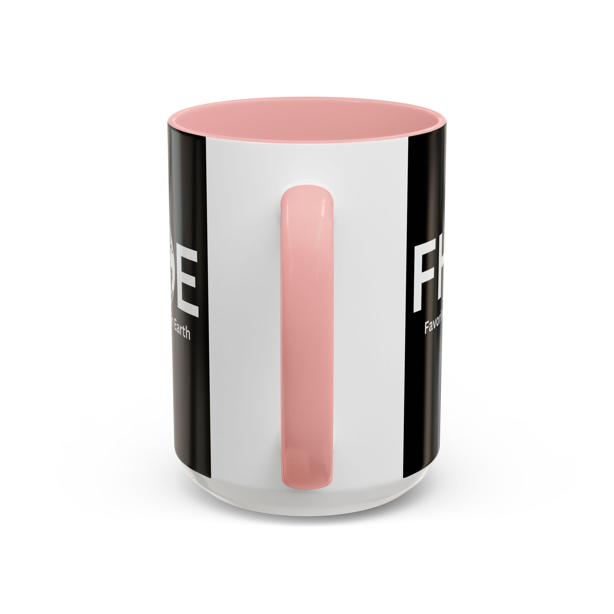 Favorite Husband On Earth (FHOE) Accent Coffee Mug (11oz, 15oz)