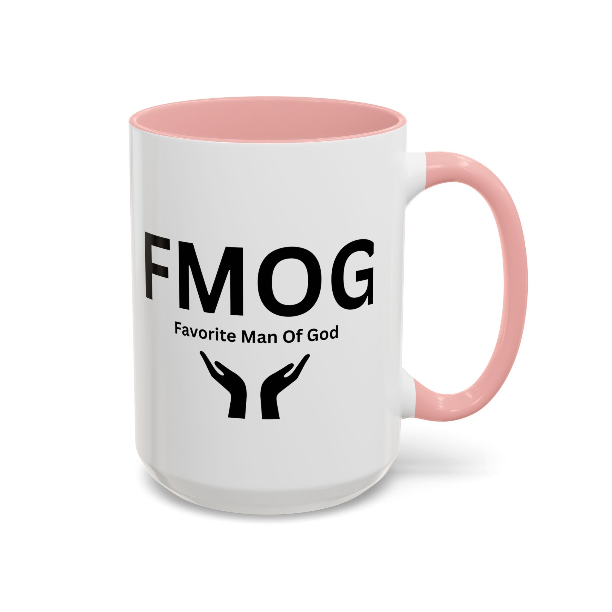 Favorite Man of God (FMOG) Accent Coffee Mug (11oz, 15oz)