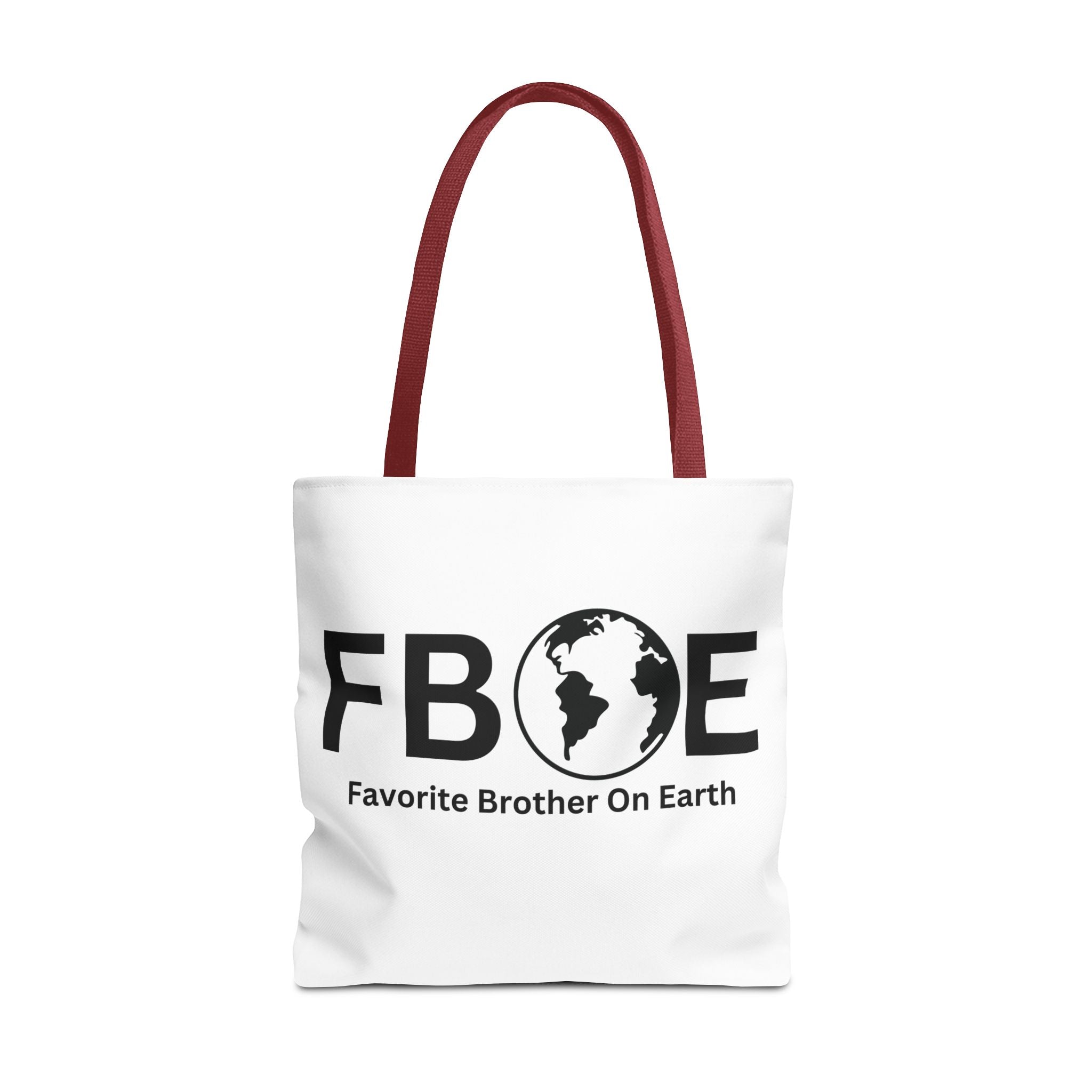 Favorite Brother On Earth (FBOE) Tote Bag - Custom Printed Stylish and Functional Tote