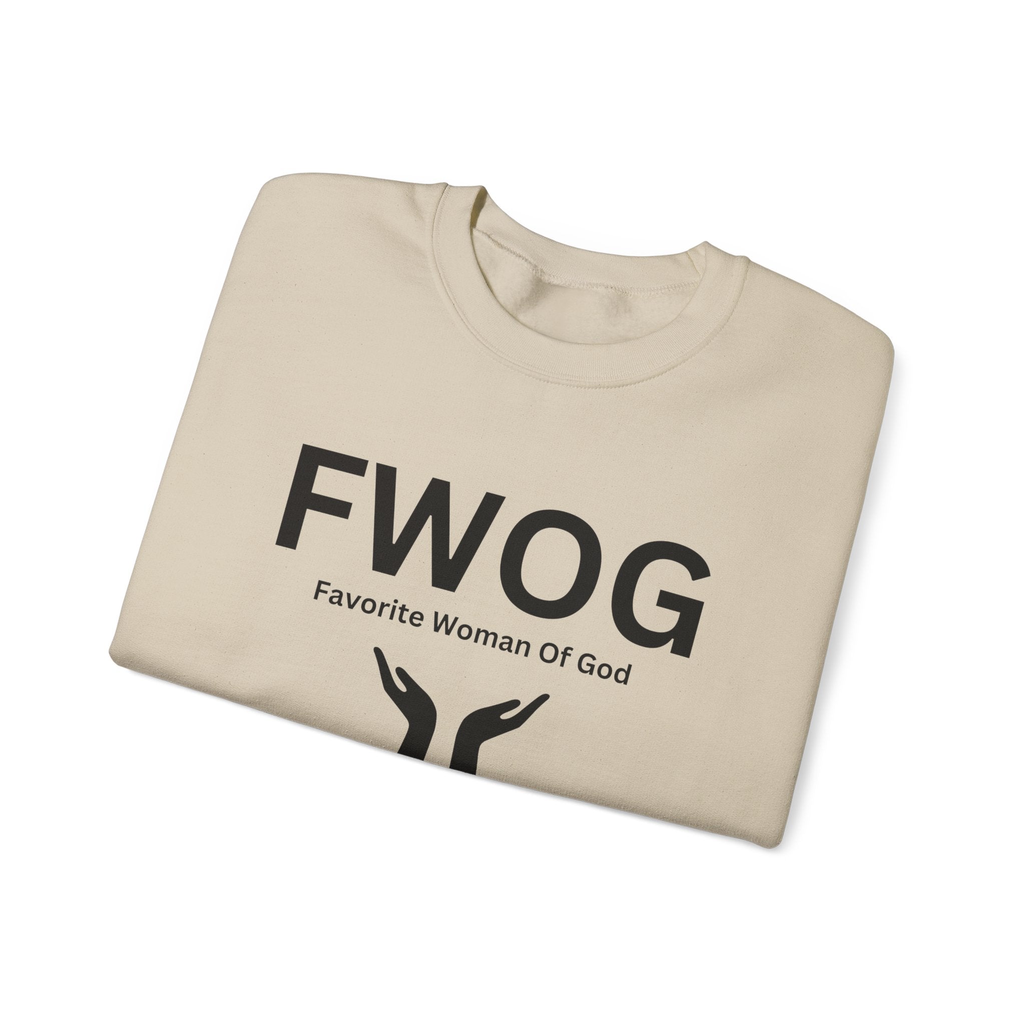 Favorite Woman of God (FWOG) Unisex Heavy Blend™ Crewneck Sweatshirt