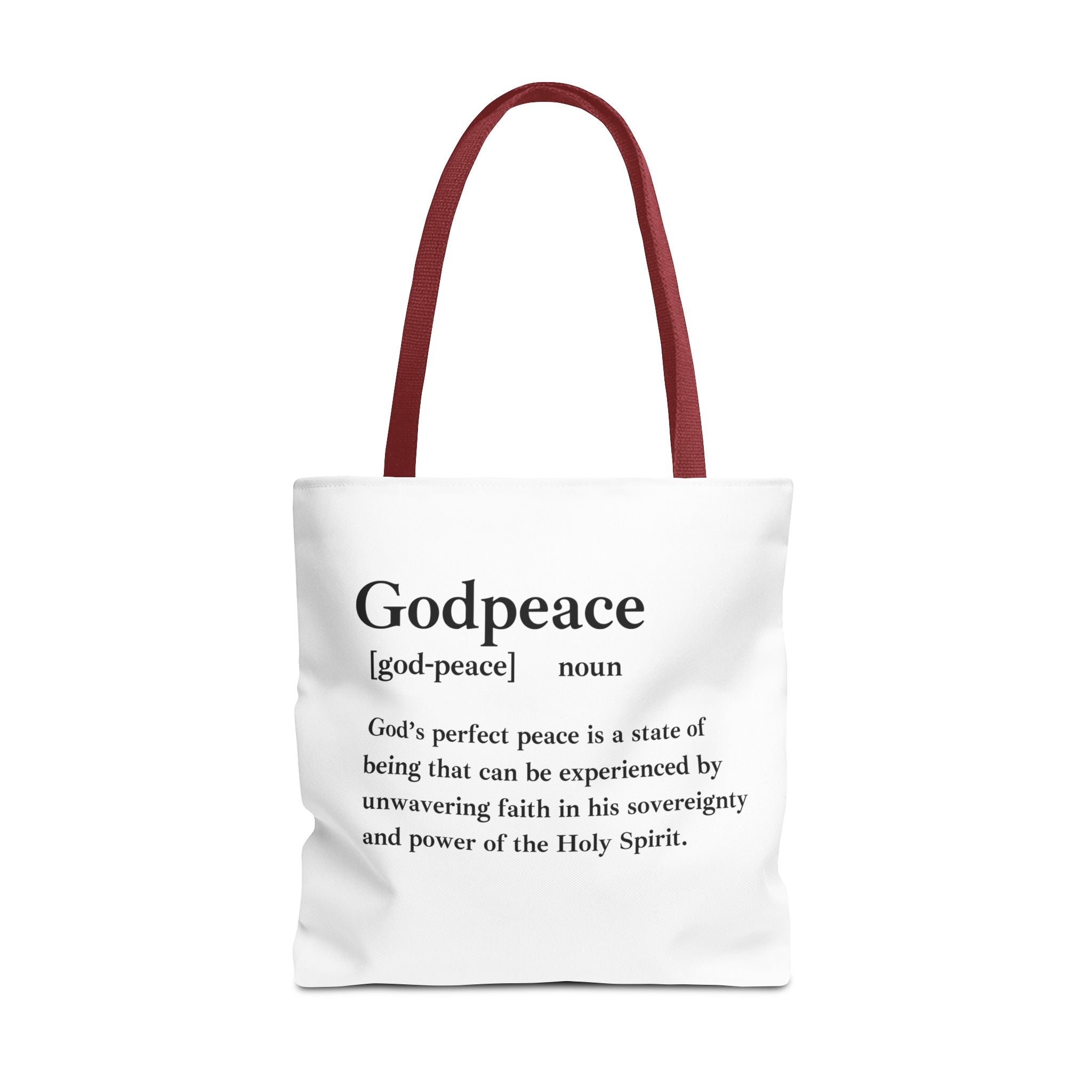 Godpeace Tote Bag - Custom Printed Stylish and Functional Tote