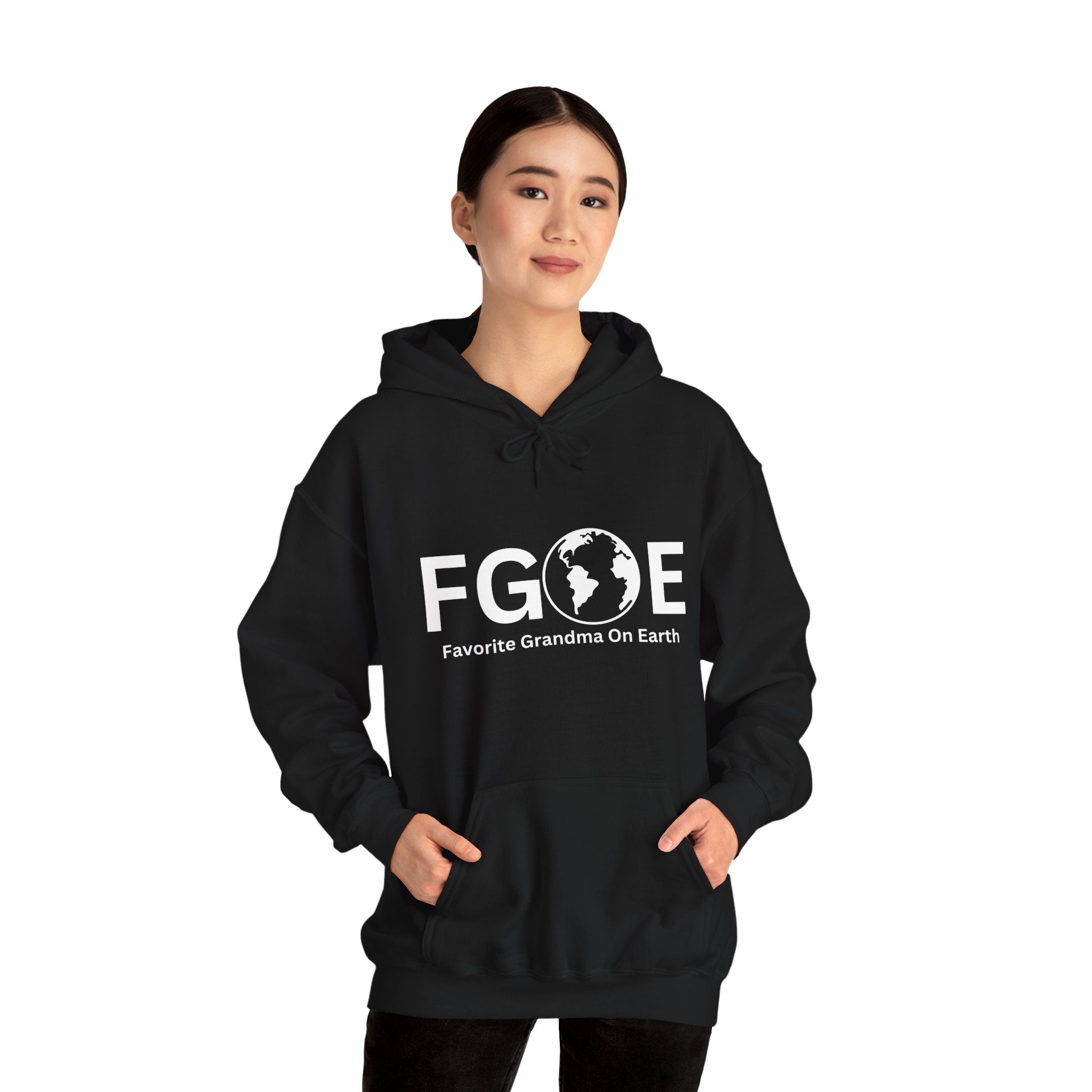 Favorite Grandma On Earth Hoodie - (FGOE) Logo Sweatshirt