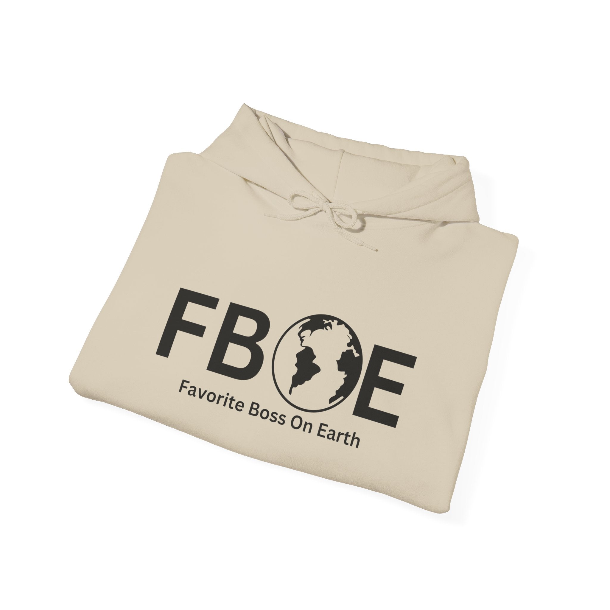 Favorite Boss On Earth (FBOE) Hooded Sweatshirt - Cozy and Stylish Gift for Leaders