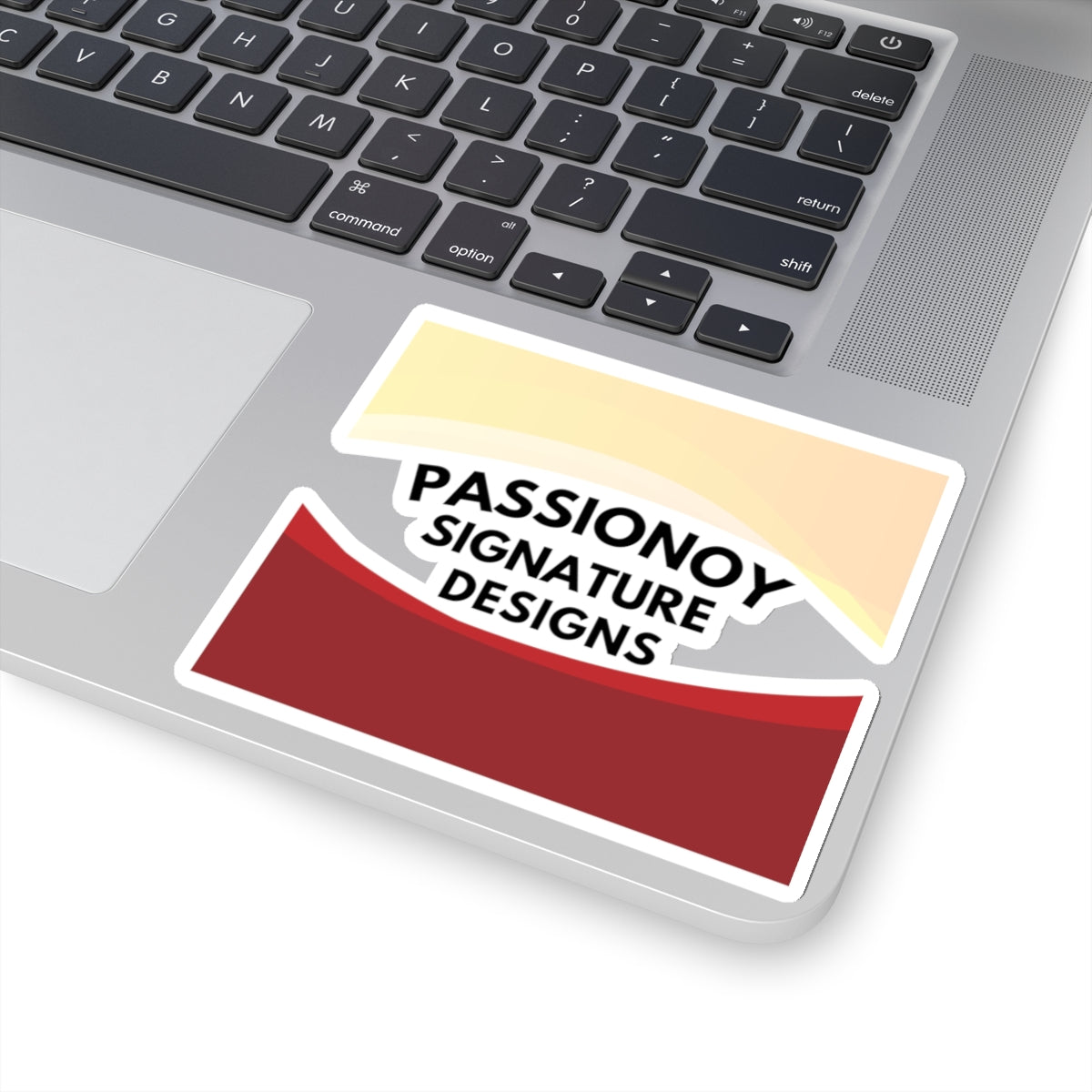 Passionoy Signature Designs-A1 Kiss-Cut Stickers - Custom Vinyl Stickers for Creative Decor