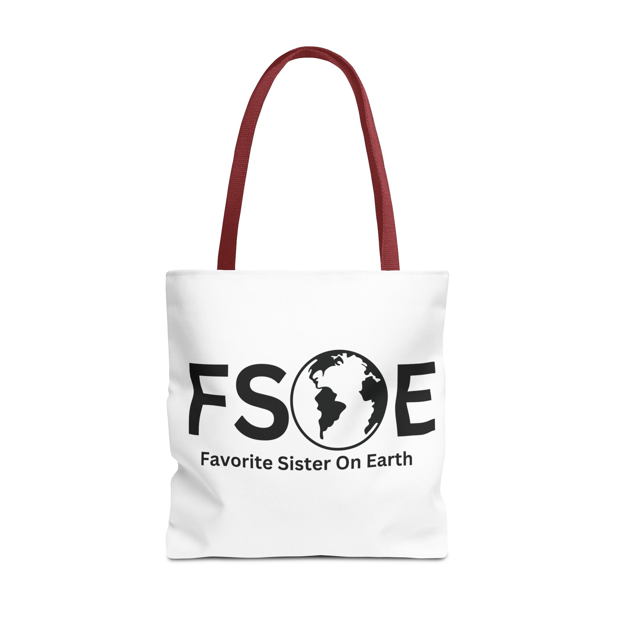Favorite Sister On Earth (FSOE) Tote Bag - Custom Printed Stylish and Functional Tote