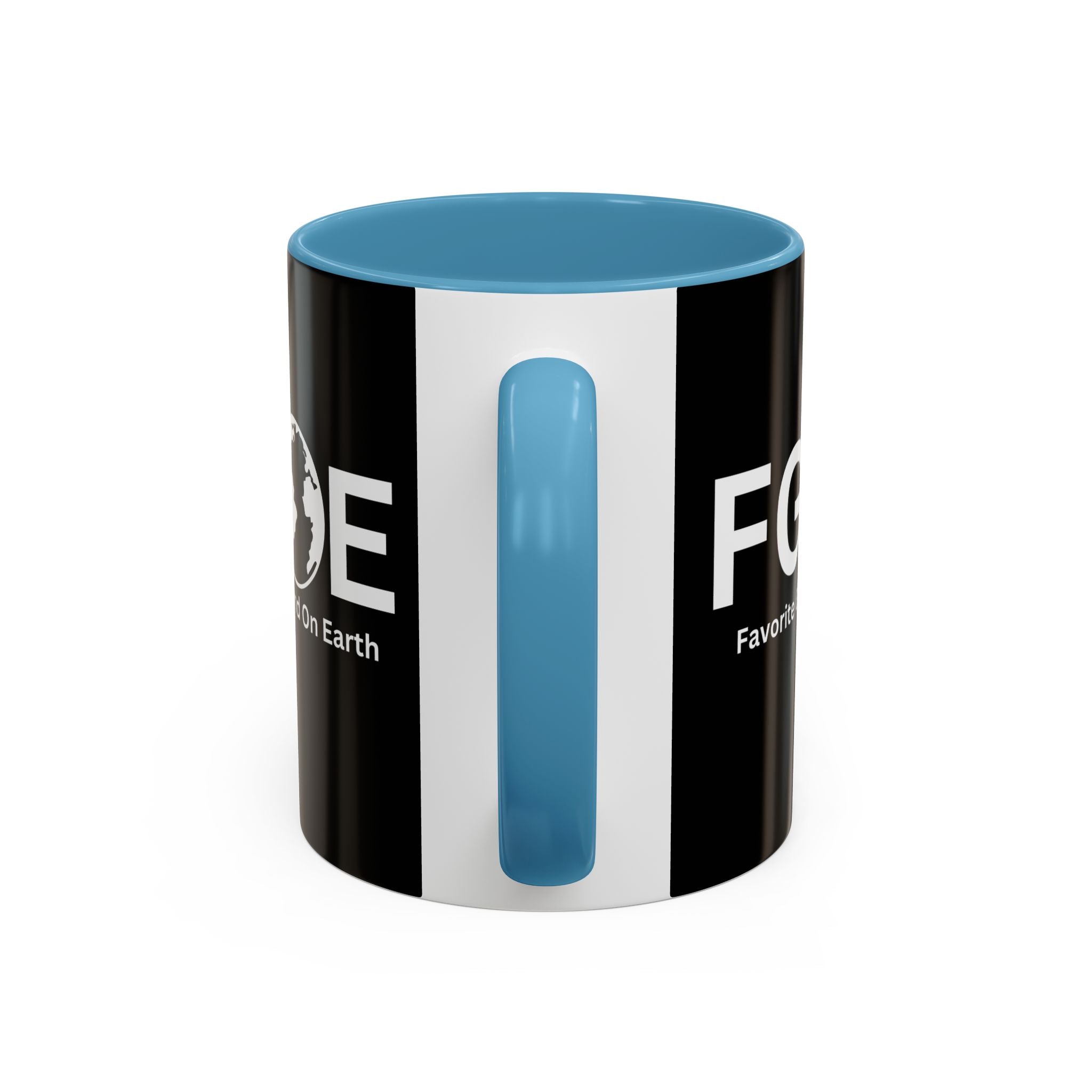 Favorite Girlfriend On Earth (FGOE) Accent Coffee Mug (11oz, 15oz)