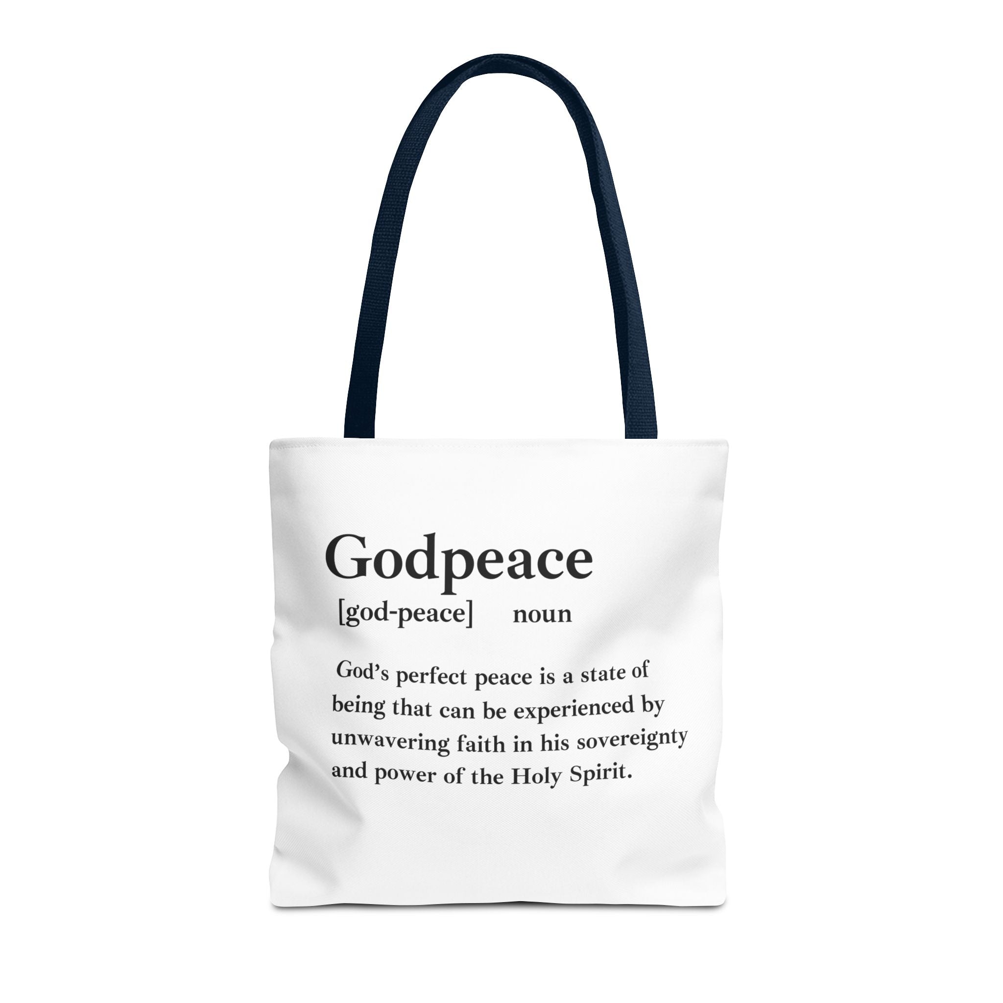 Godpeace Tote Bag - Custom Printed Stylish and Functional Tote