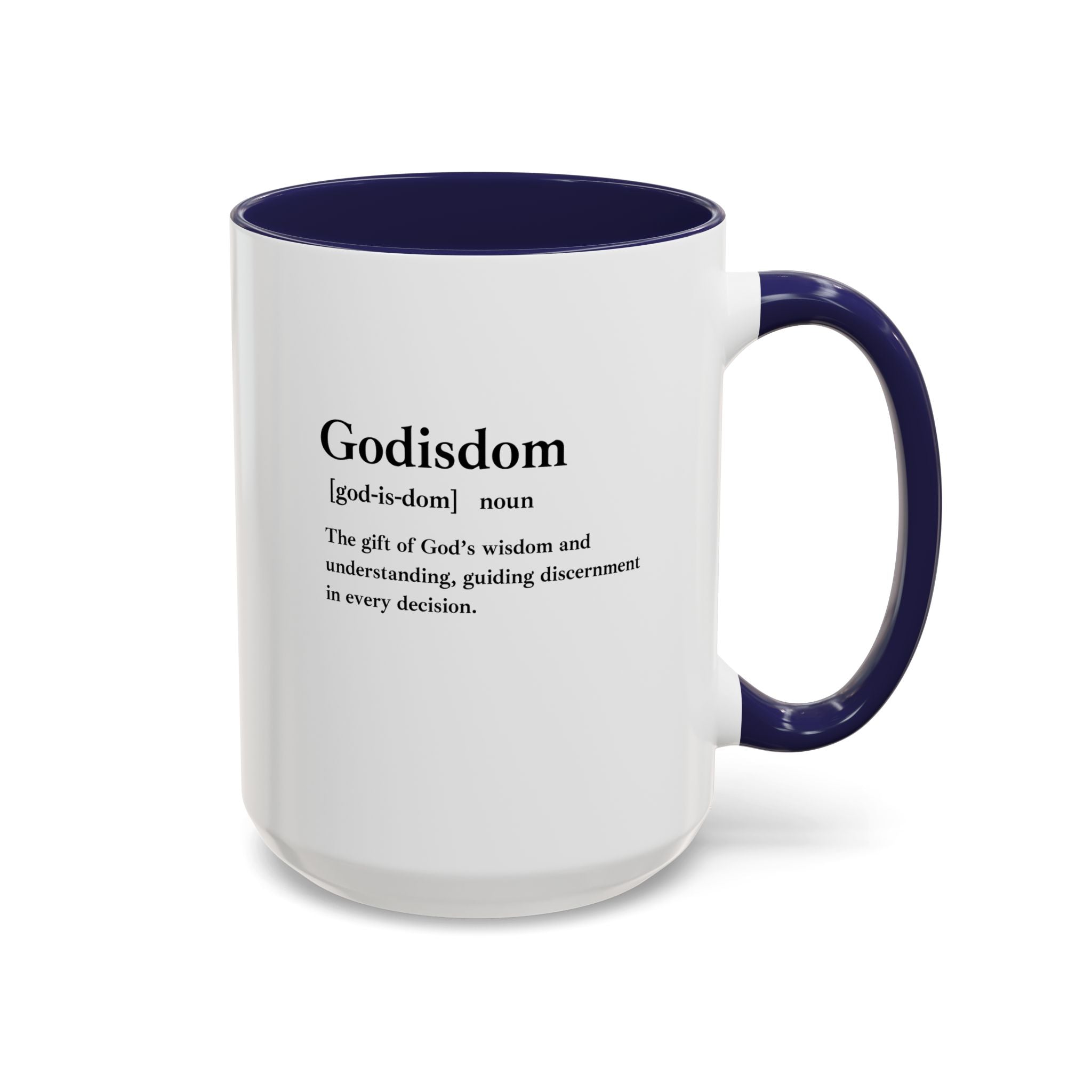 Godisdom Accent Coffee Mug (11oz, 15oz)