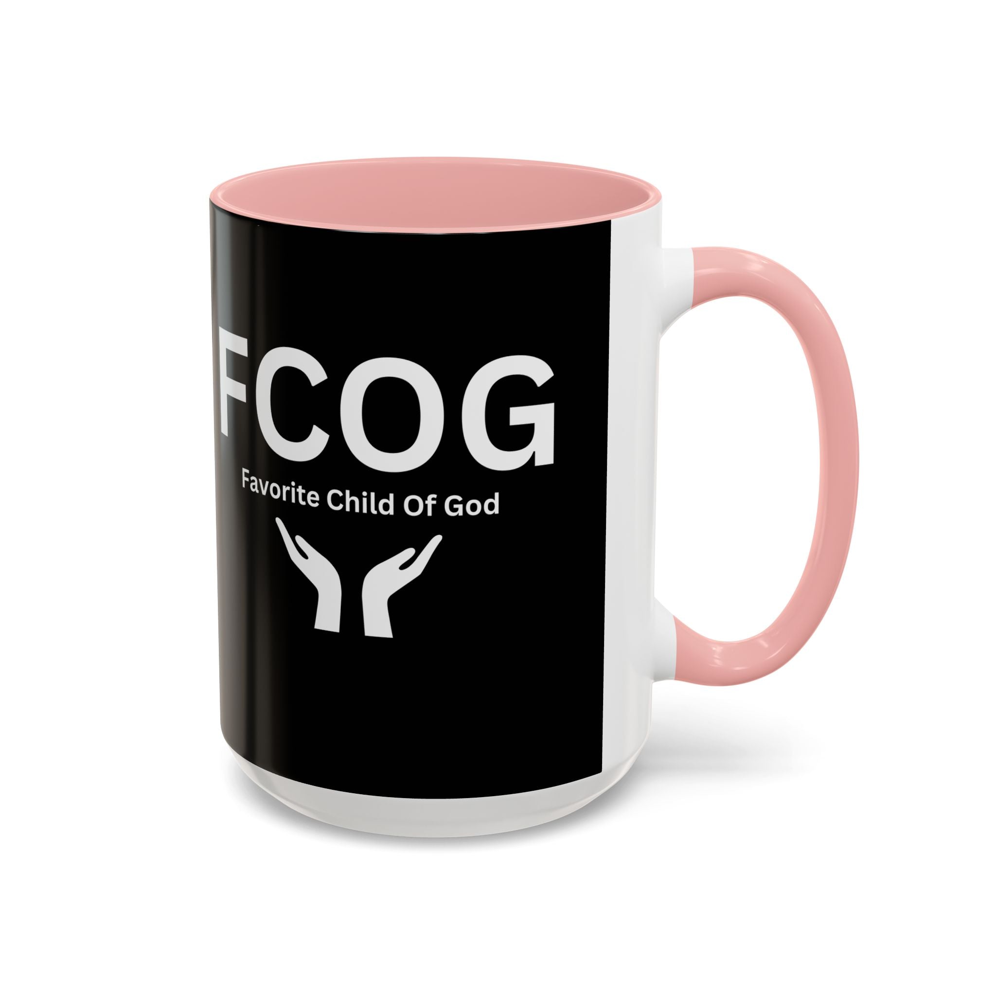 Favorite Child of God (FCOG) Accent Coffee Mug (11, 15oz)
