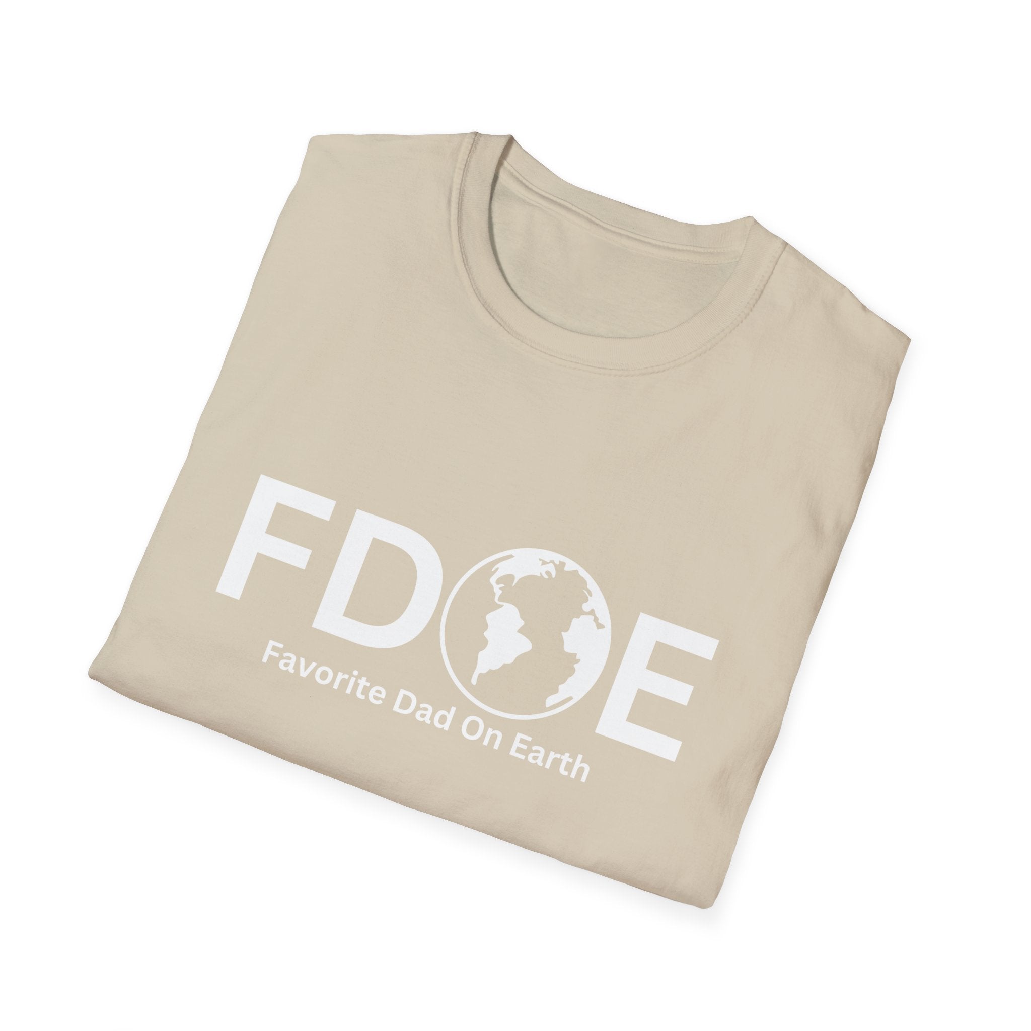 Favorite Dad On Earth (FDOE) - Comfort Colors 1717 Garment-Dyed T-Shirt