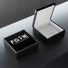 Favorite Girlfriend on Earth (FGOE) Personalized Jewelry Box – Ebony Black, Golden Oak, or Red Mahogany