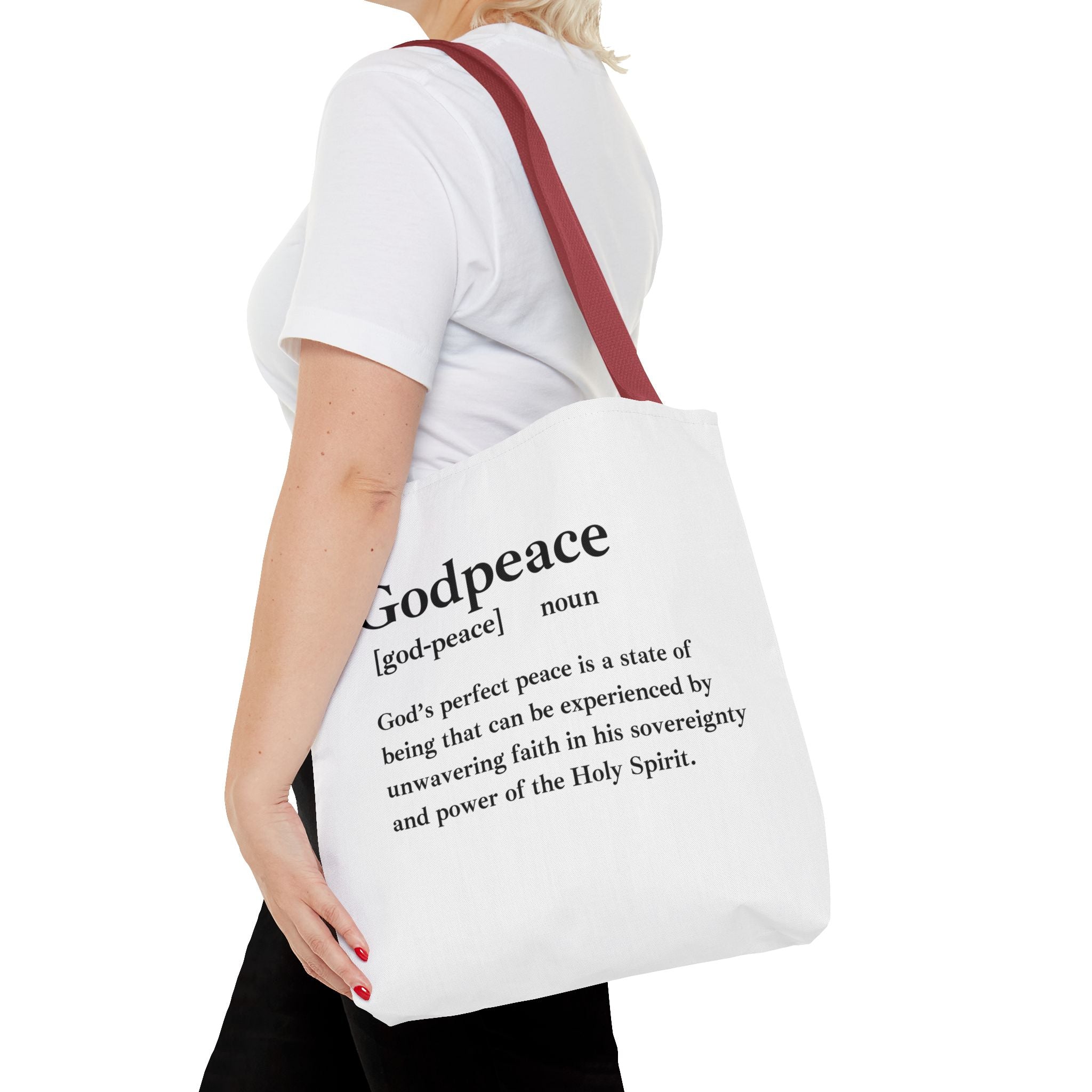 Godpeace Tote Bag - Custom Printed Stylish and Functional Tote