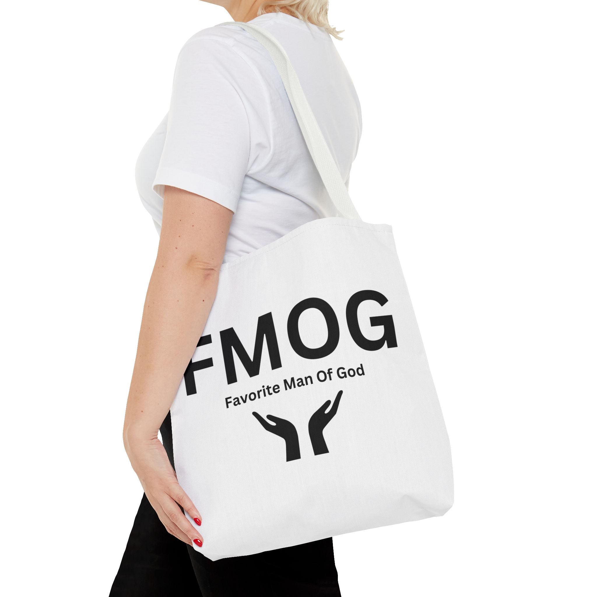 Favorite Man of God Tote Bag (FMOG) Tote Bag - Custom Printed Stylish and Functional Tote