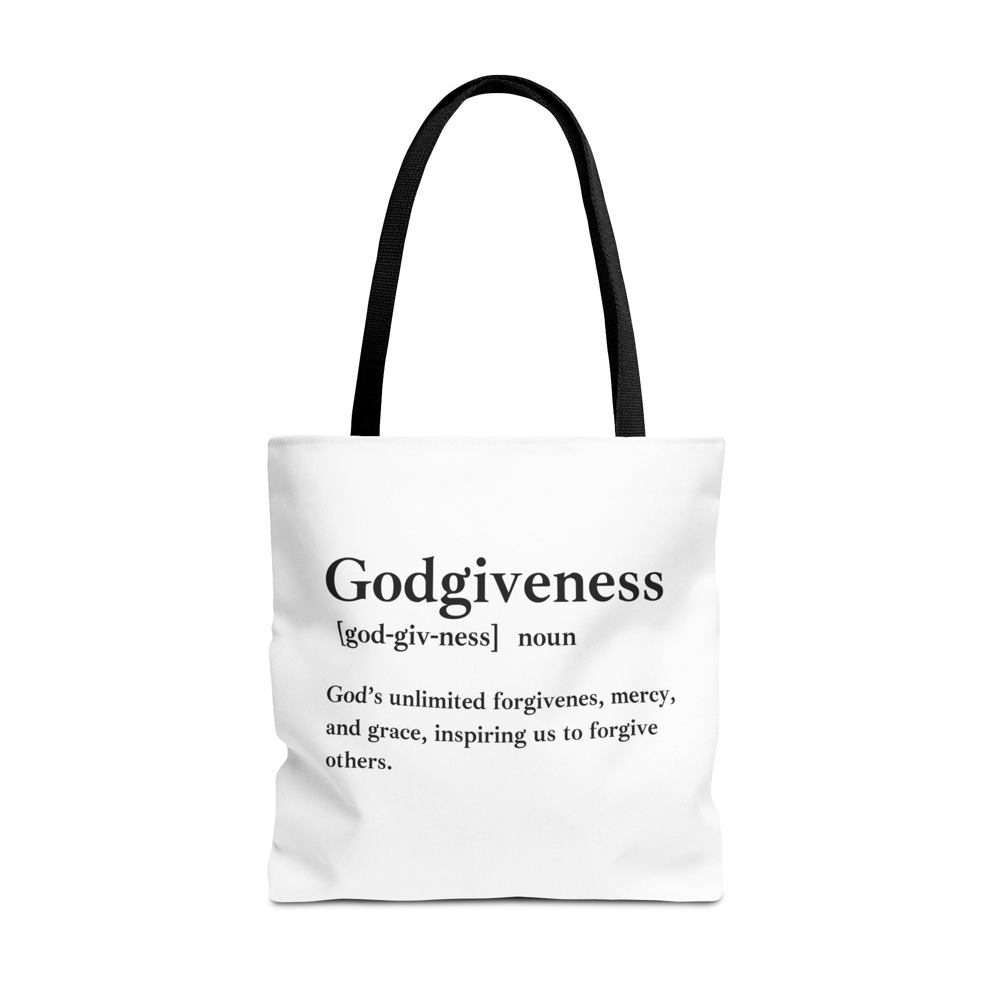 Godgiveness Tote Bag - Custom Printed Stylish and Functional Tote