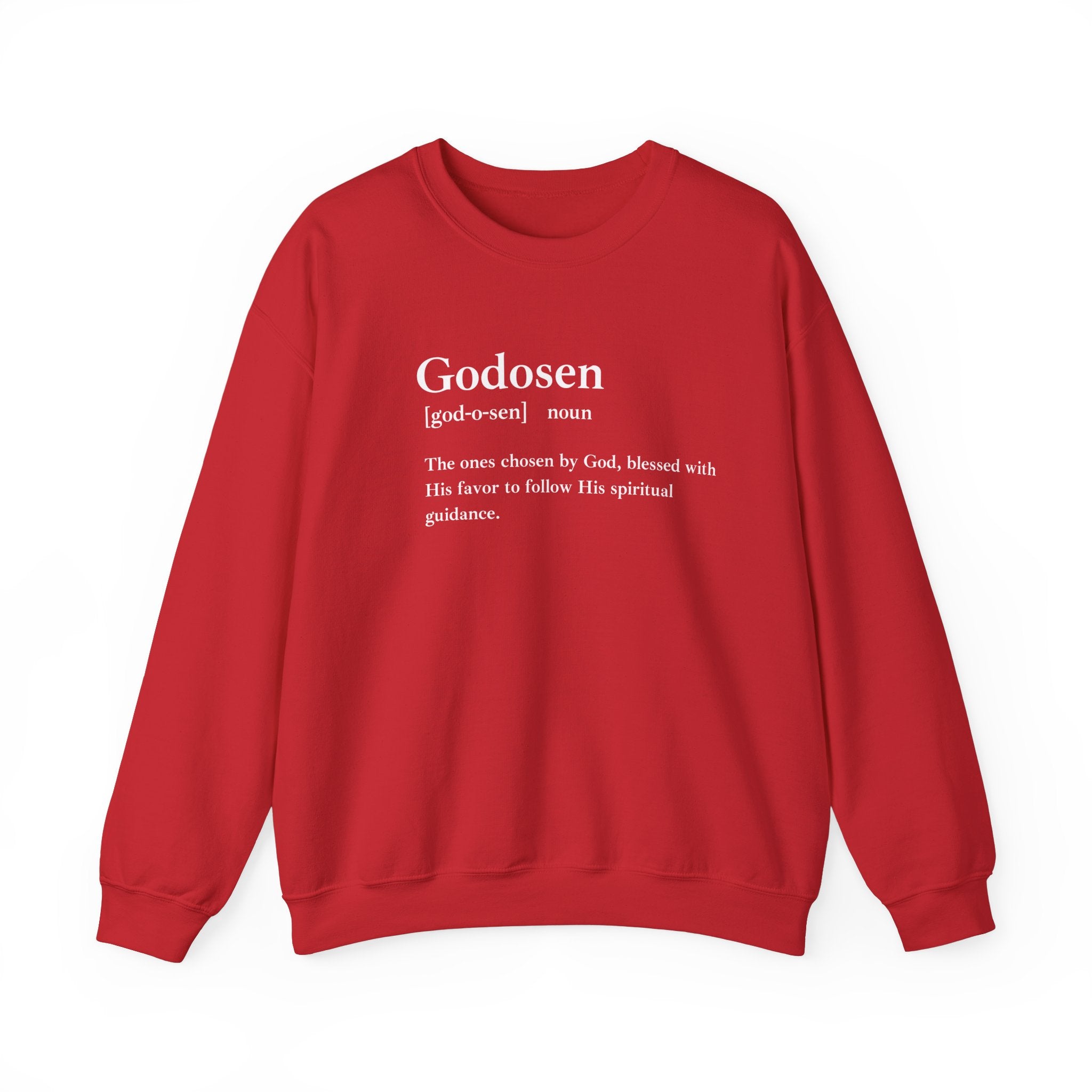 Godosen Unisex Heavy Blend Crewneck Sweatshirt - Cozy and Durable Style