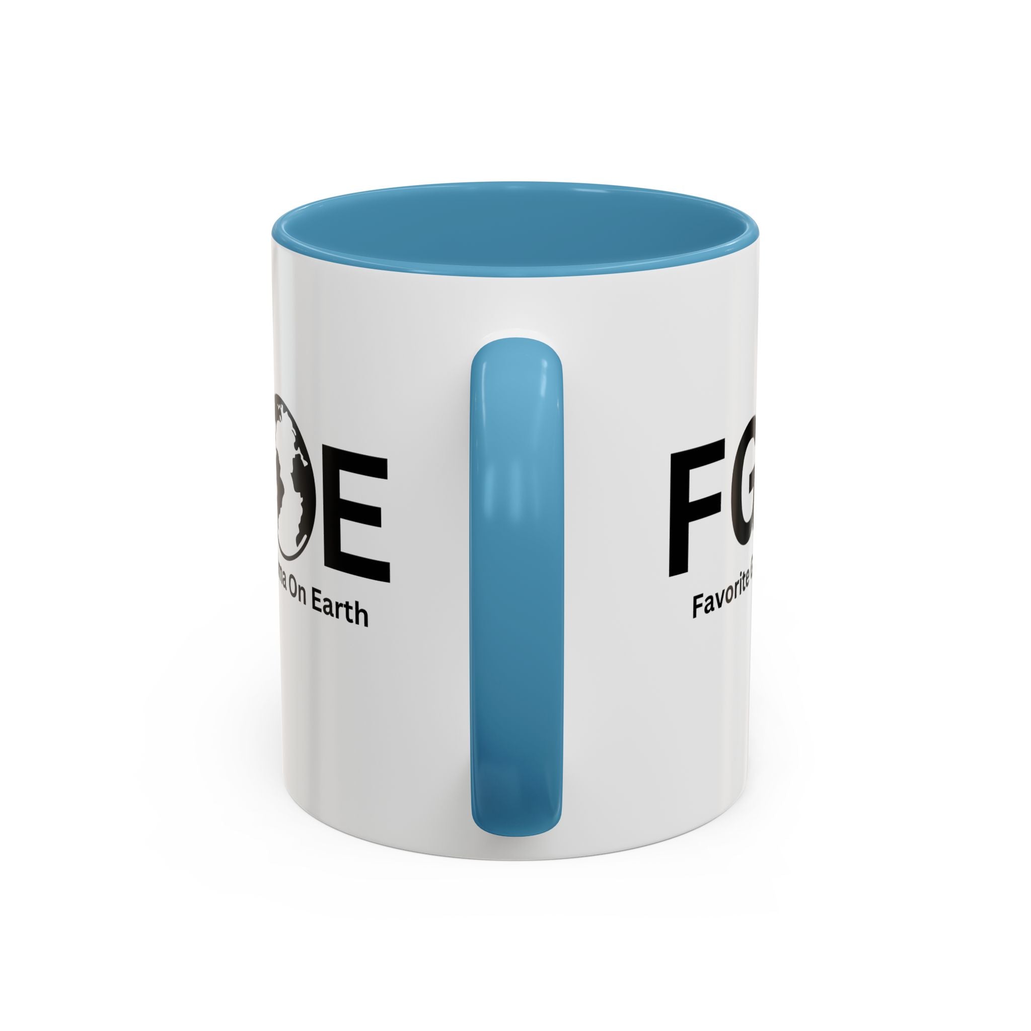 Favorite Grandma On Earth Mug (FGOE) Accent Coffee Mug (11oz, 15oz)