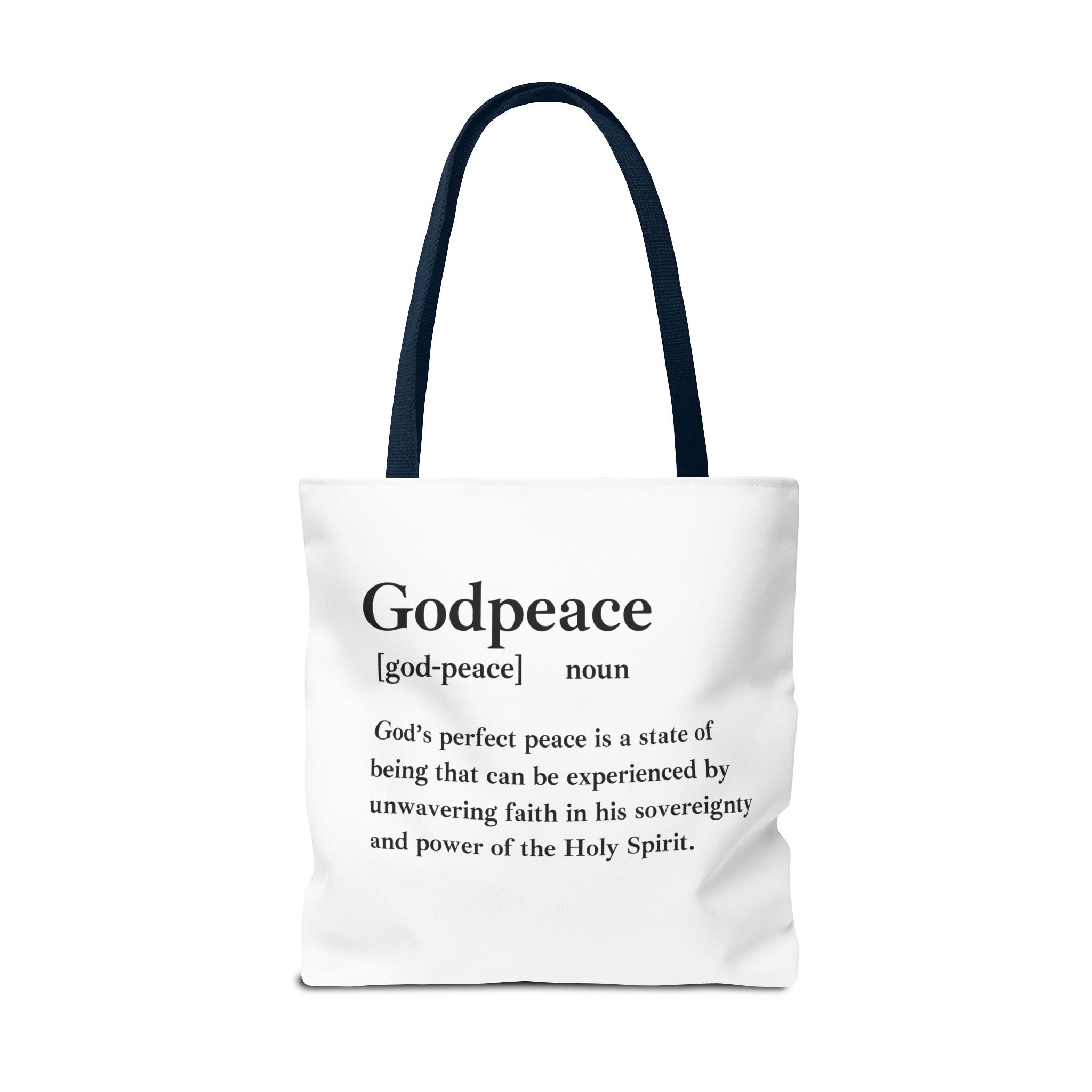 Godpeace Tote Bag - Custom Printed Stylish and Functional Tote