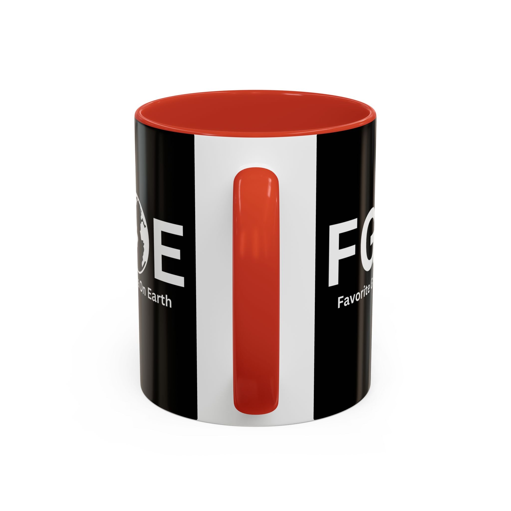 Favorite Grandma On Earth Mug (FGOE) Accent Coffee Mug (11oz, 15oz)