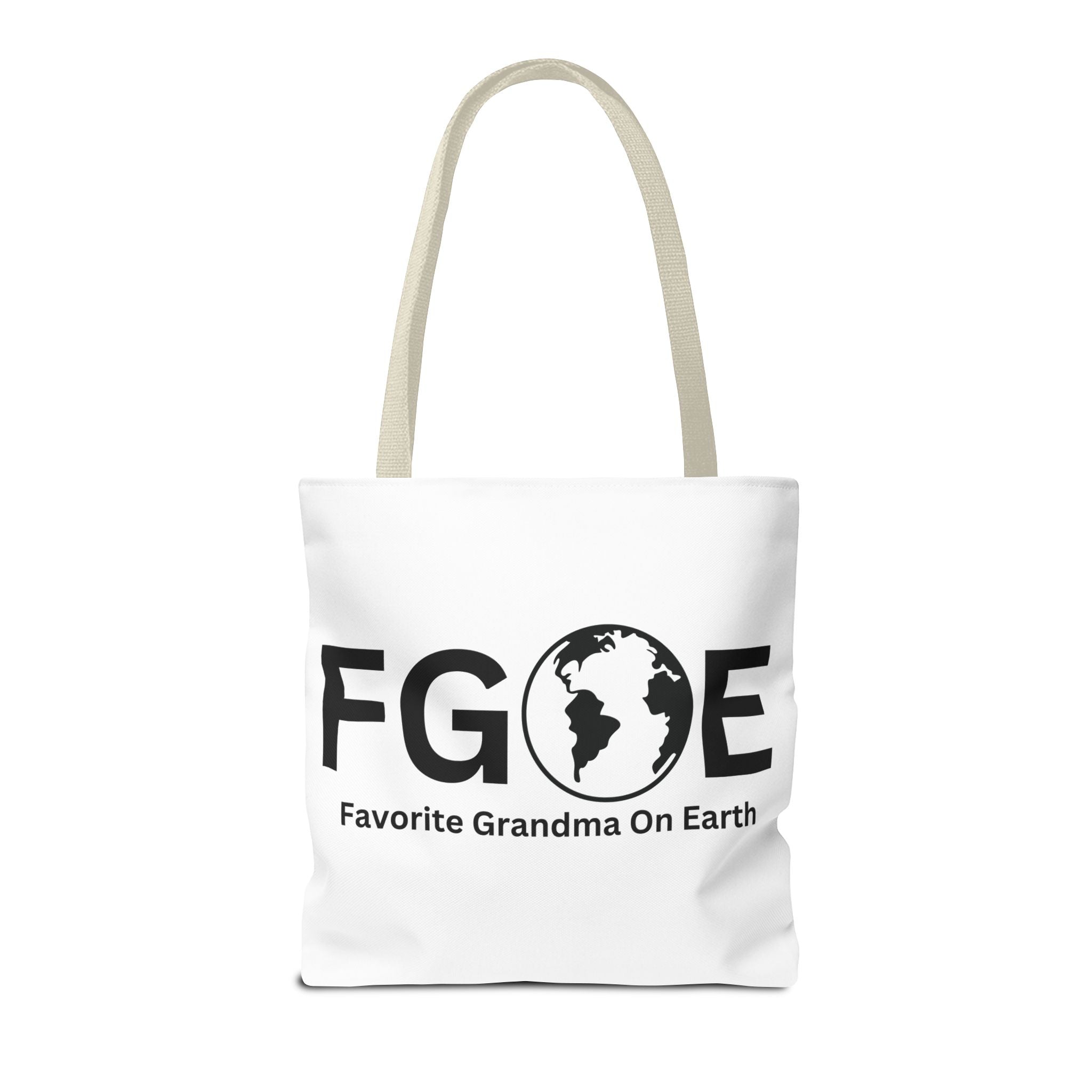 Favorite Grandma On Earth (FGOE) Tote Bag - Custom Printed Stylish and Functional Tote