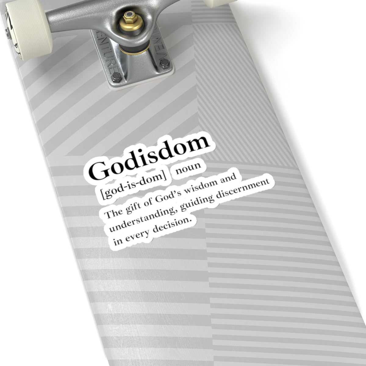 Godisdom Kiss-Cut Stickers - Custom Vinyl Stickers for Creative Decor
