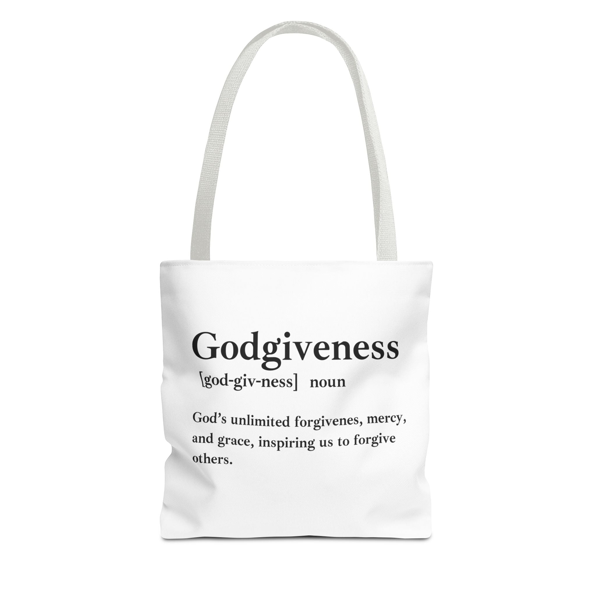 Godgiveness Tote Bag - Custom Printed Stylish and Functional Tote