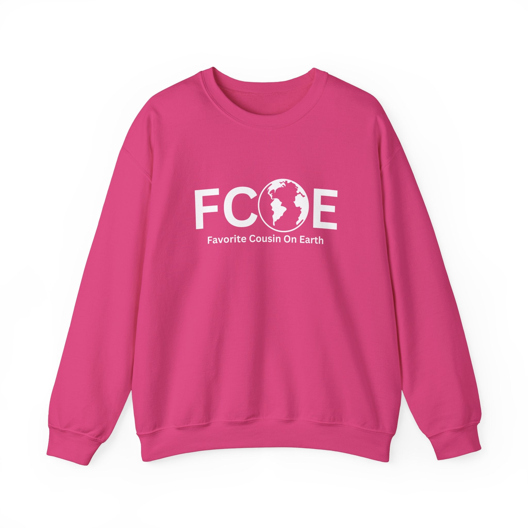 Favorite Cousin On Earth (FCOE) Unisex Heavy Blend™ Crewneck Sweatshirt