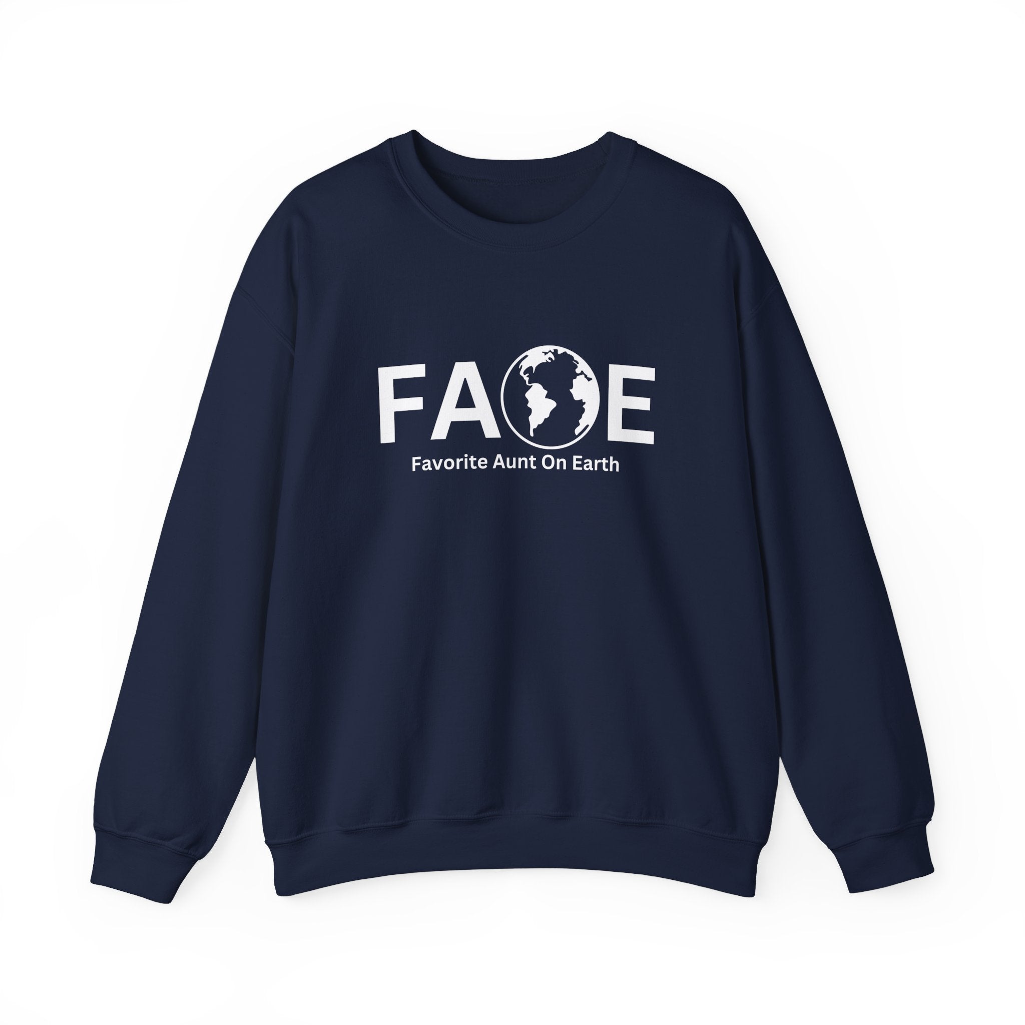 Favorite Aunt On Earth (FAOE) - Unisex Heavy Blend Crewneck Sweatshirt