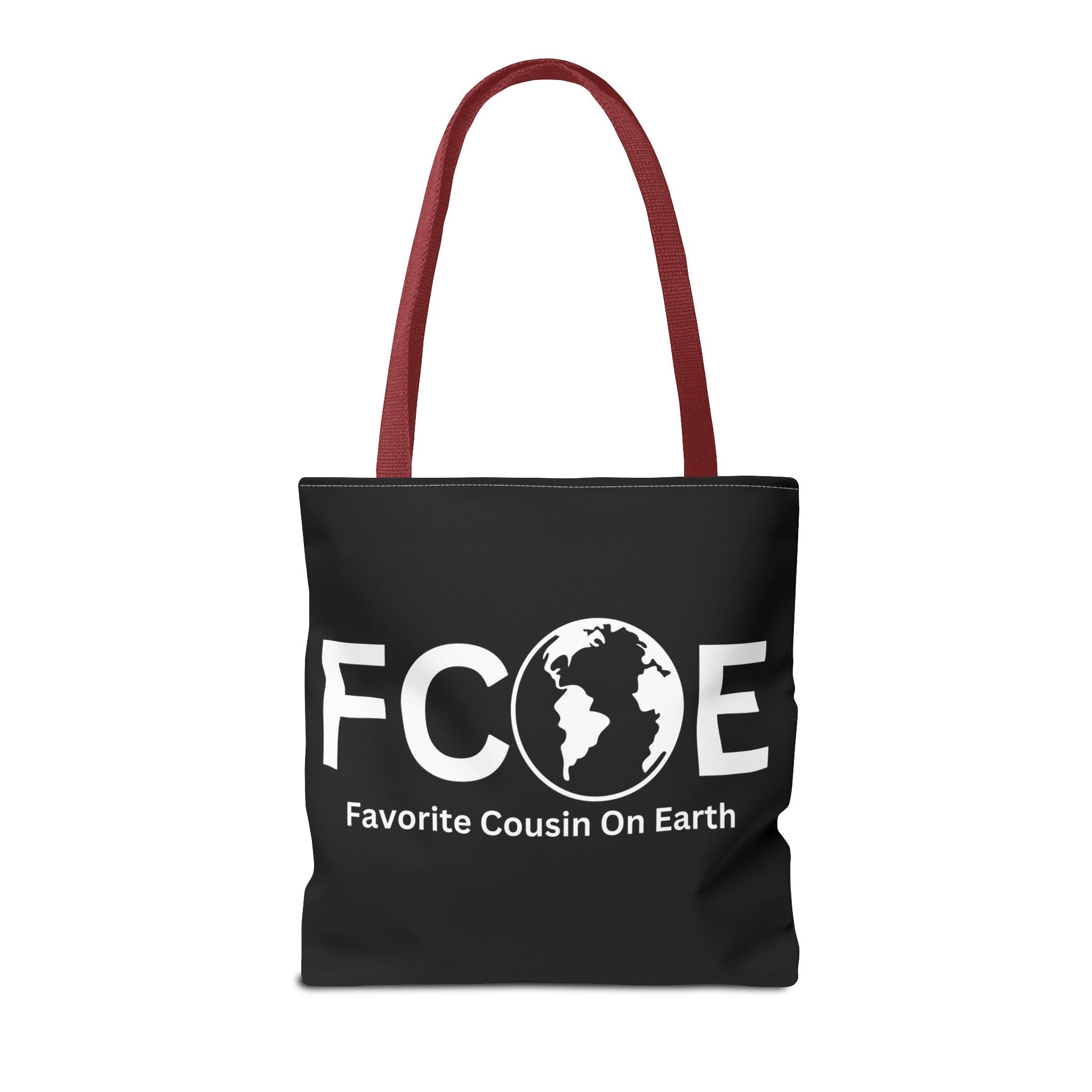 Favorite Cousin On Earth (FCOE) Tote Bag - Custom Printed Stylish and Functional Tote