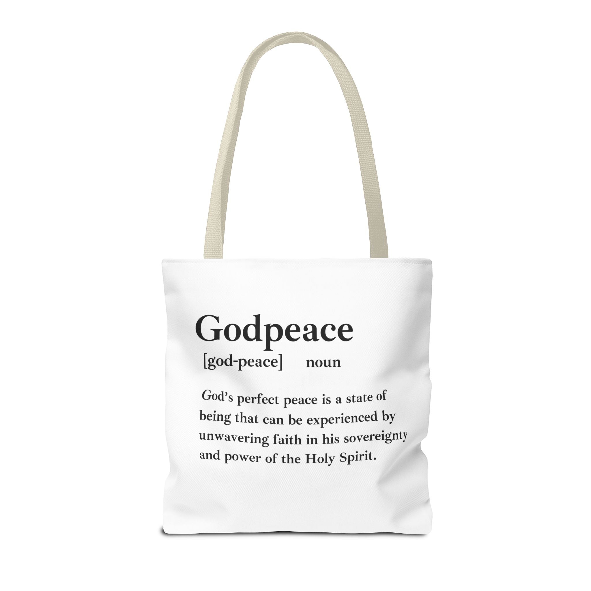 Godpeace Tote Bag - Custom Printed Stylish and Functional Tote