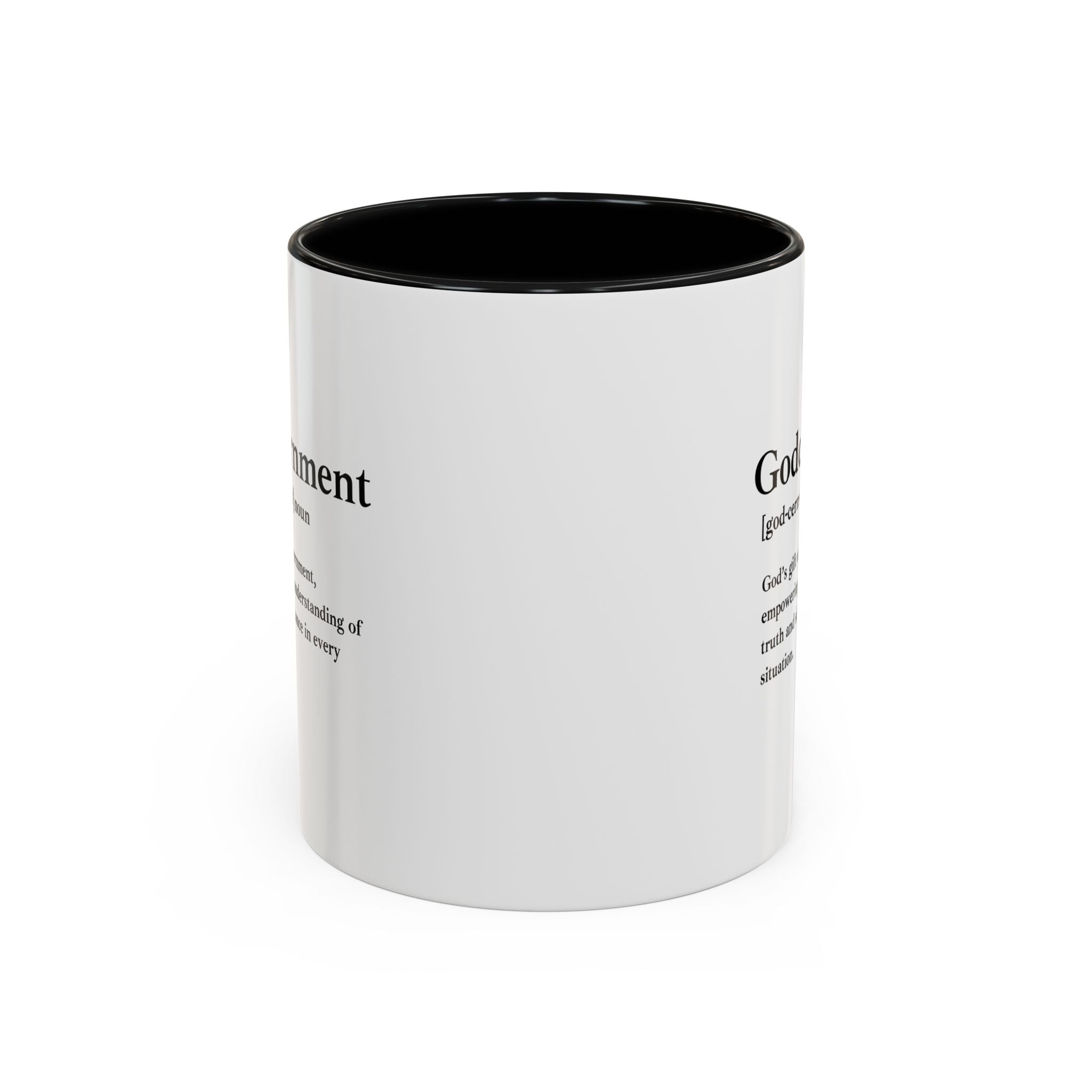 Godcernment Accent Coffee Mug (11oz, 15oz)