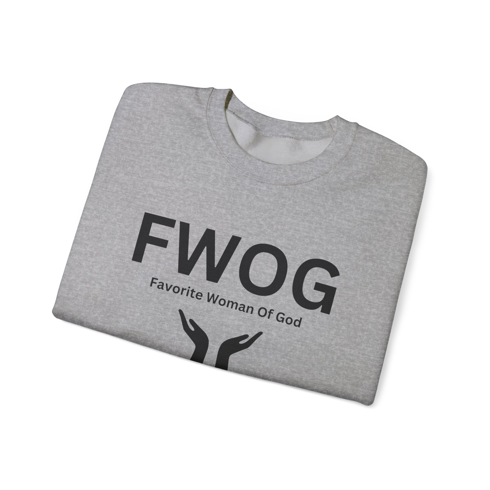 Favorite Woman of God (FWOG) Unisex Heavy Blend™ Crewneck Sweatshirt