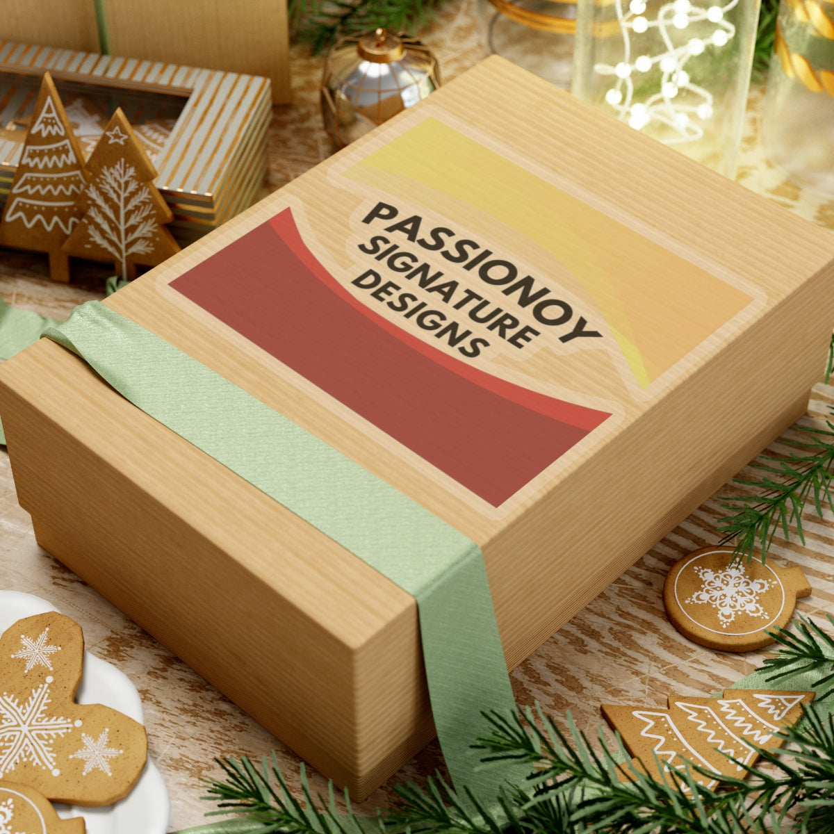 Passionoy Signature Designs-A1 Kiss-Cut Stickers - Custom Vinyl Stickers for Creative Decor