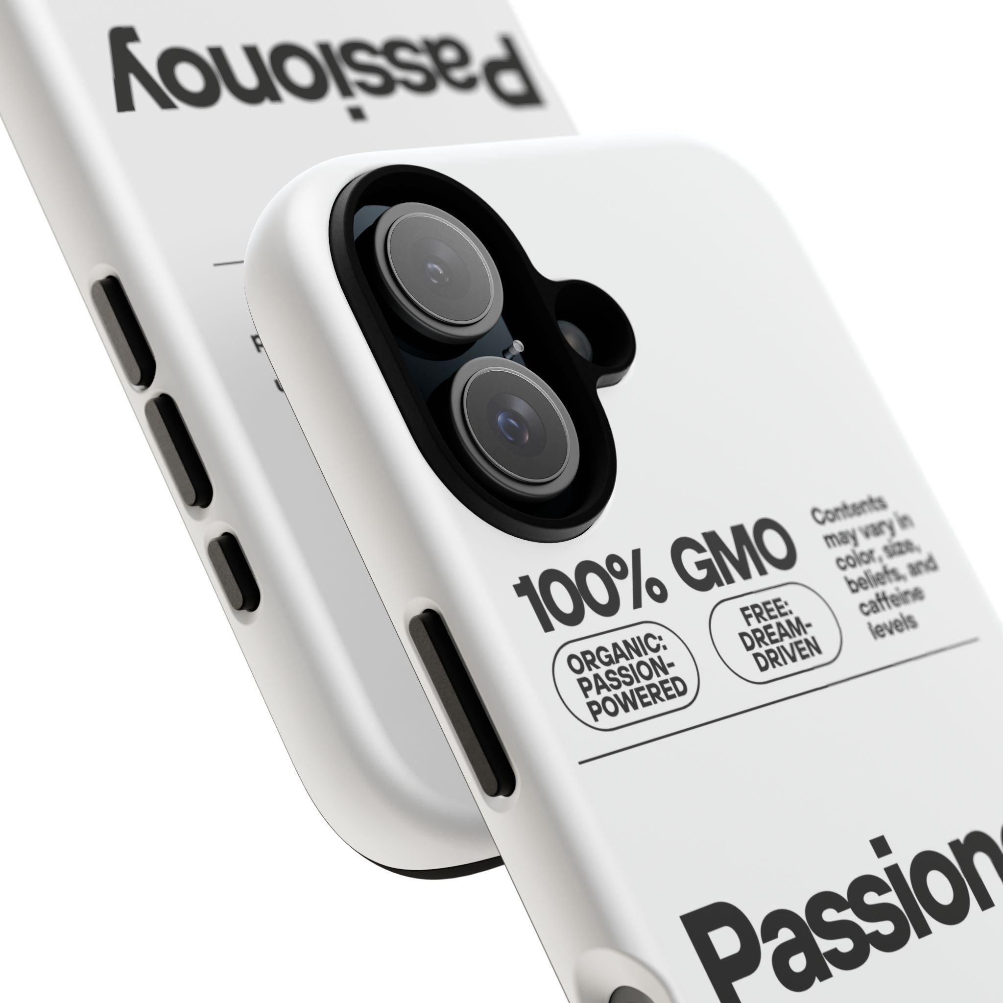 Passionoy Label Tough Cases - Custom Protective Phone Cases for iPhone, Samsung Galaxy, and Google Pixel