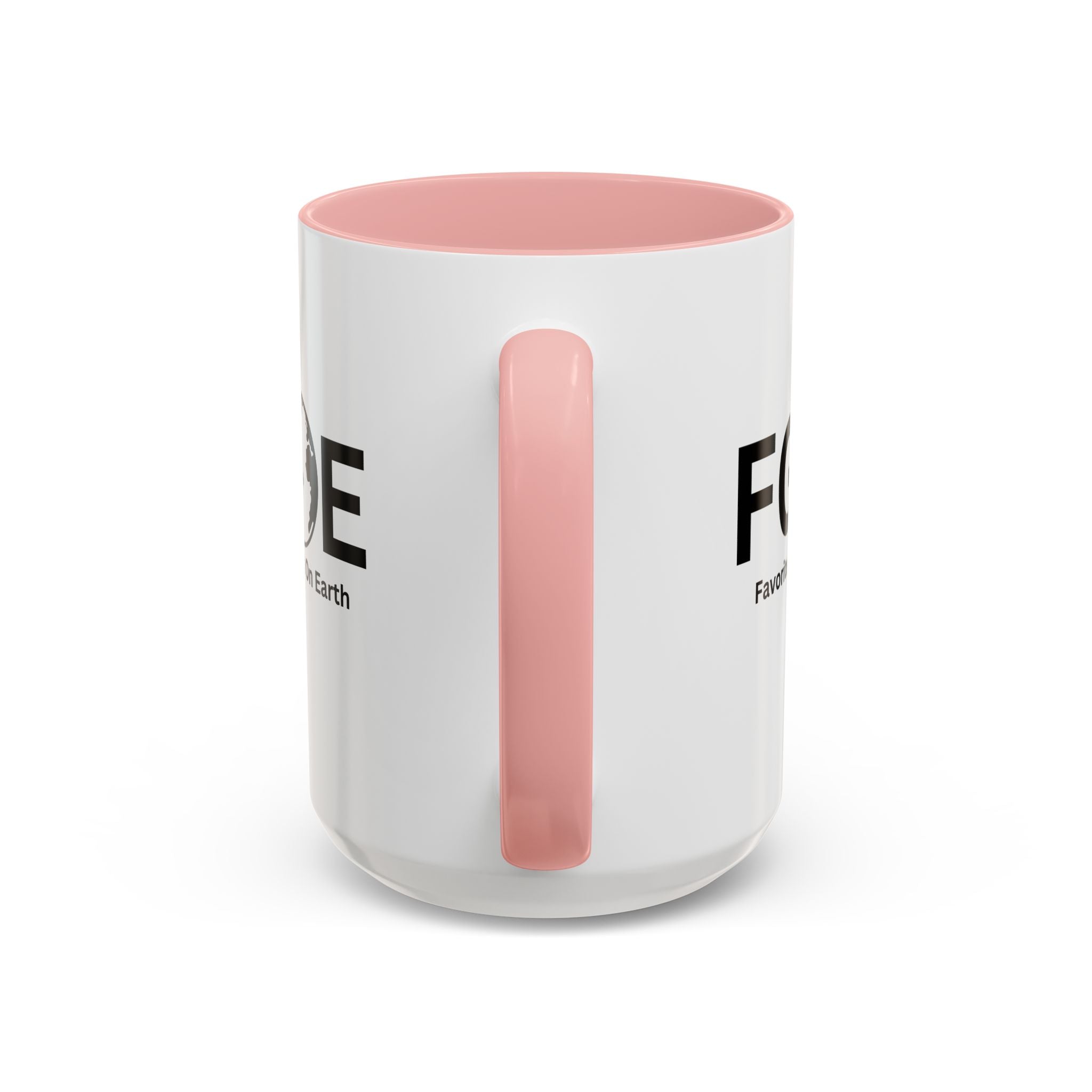 Favorite Grandpa On Earth (FGOE) Accent Coffee Mug (11oz, 15oz)