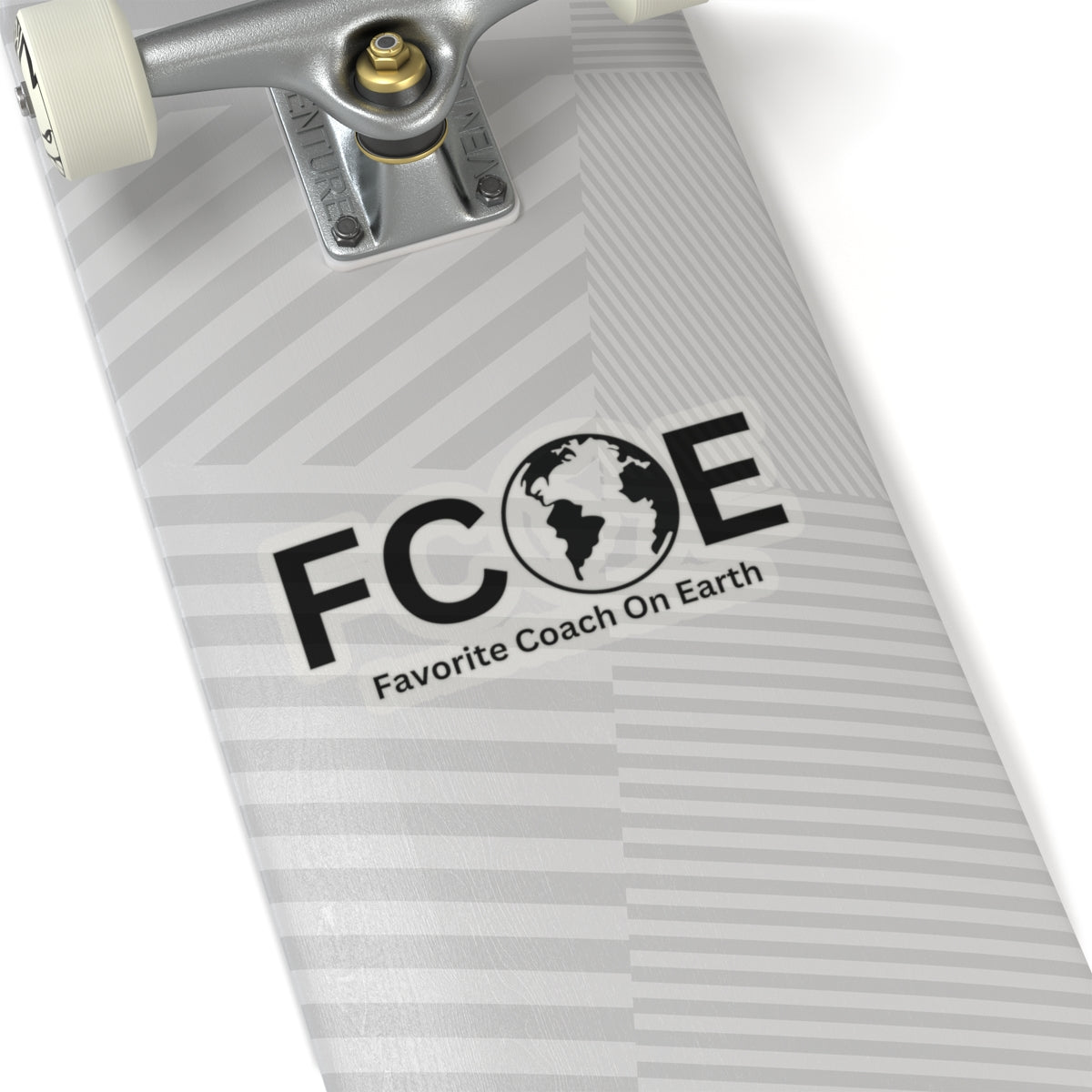 Favorite Coach On Earth (FCOE) Kiss-Cut Stickers - Custom Vinyl Stickers for Creative Decor